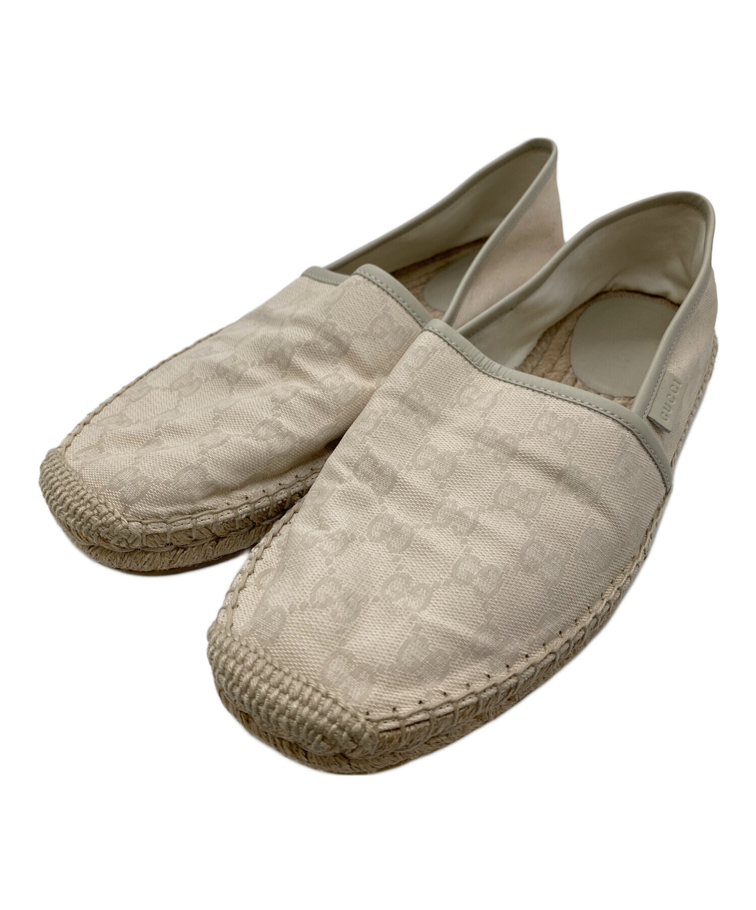 GUCCI エスパドリーユ　（9） 中古・古着通販GUCCI (グッチ) エスパドリーユ アイボリー サイズ:9
