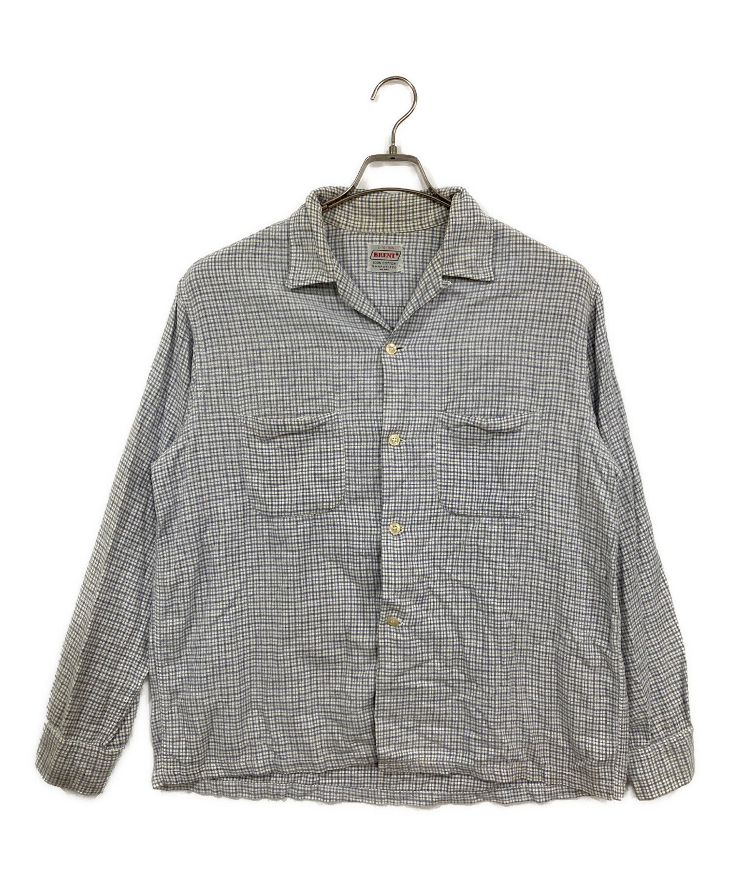 中古・古着通販】BRENTS (ブレント) 60sヴィンテージ開襟シャツ 