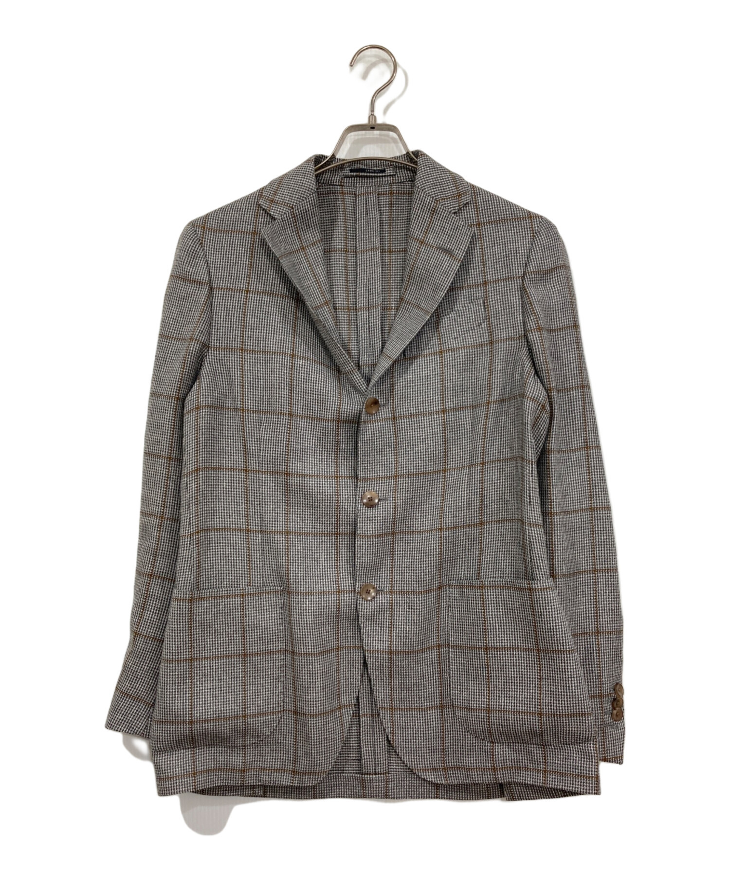 中古・古着通販】LARDINI (ラルディーニ) ウールリネン3Bテーラード 