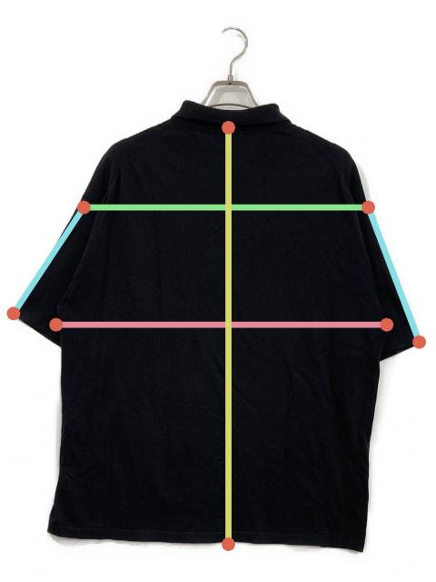 中古・古着通販】ATON (エイトン) ポロシャツ ブラック サイズ:06