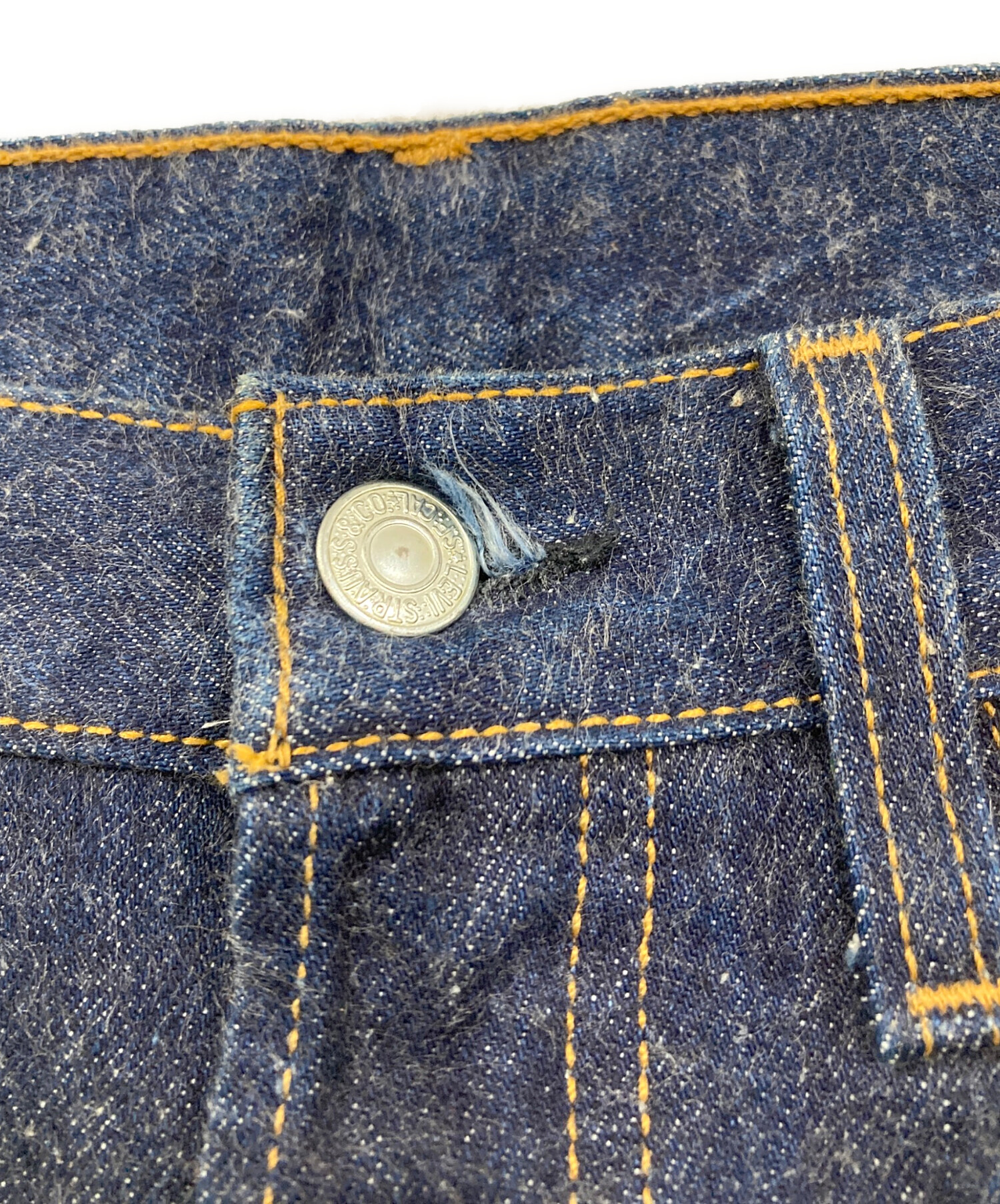 中古・古着通販】LEVI'S (リーバイス) 501セルビッチデニムパンツ