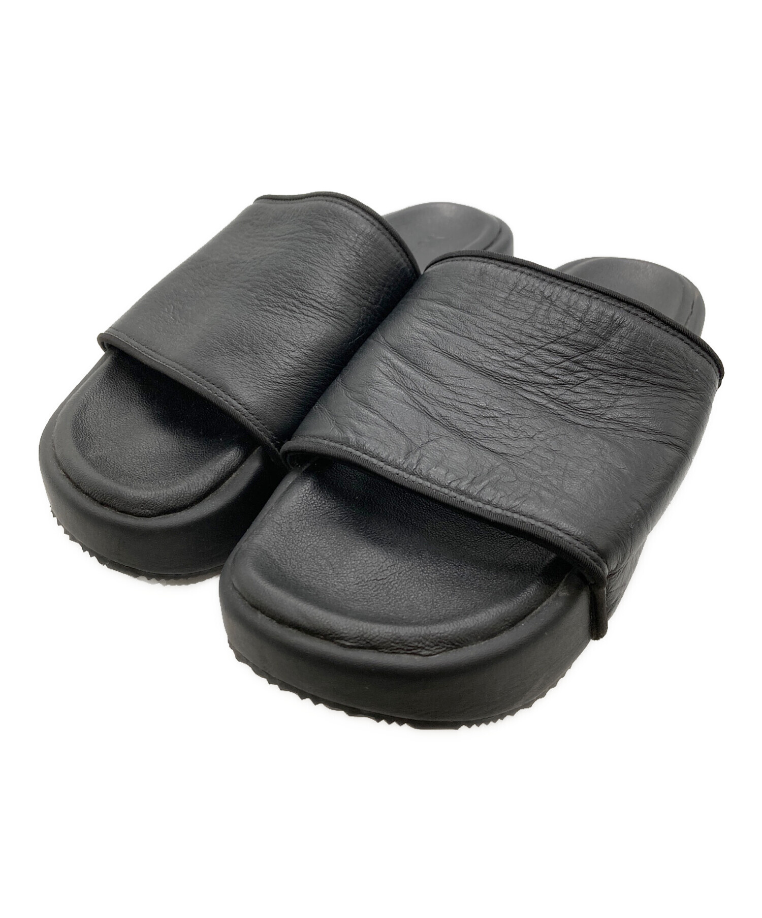中古・古着通販】Y-3 (ワイスリー) Y-3 SLIDE ブラック サイズ:28.5