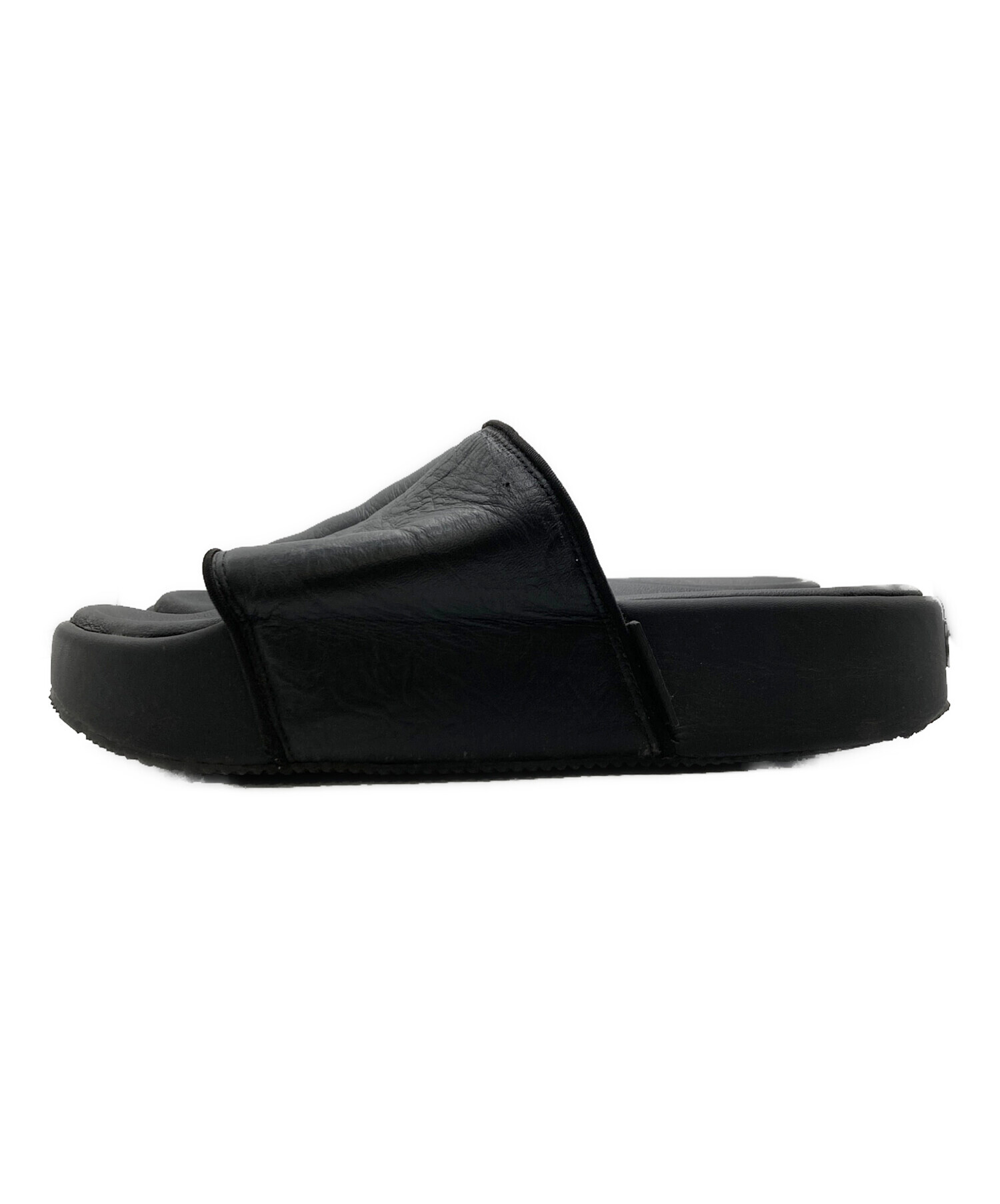 中古・古着通販】Y-3 (ワイスリー) Y-3 SLIDE ブラック サイズ:28.5