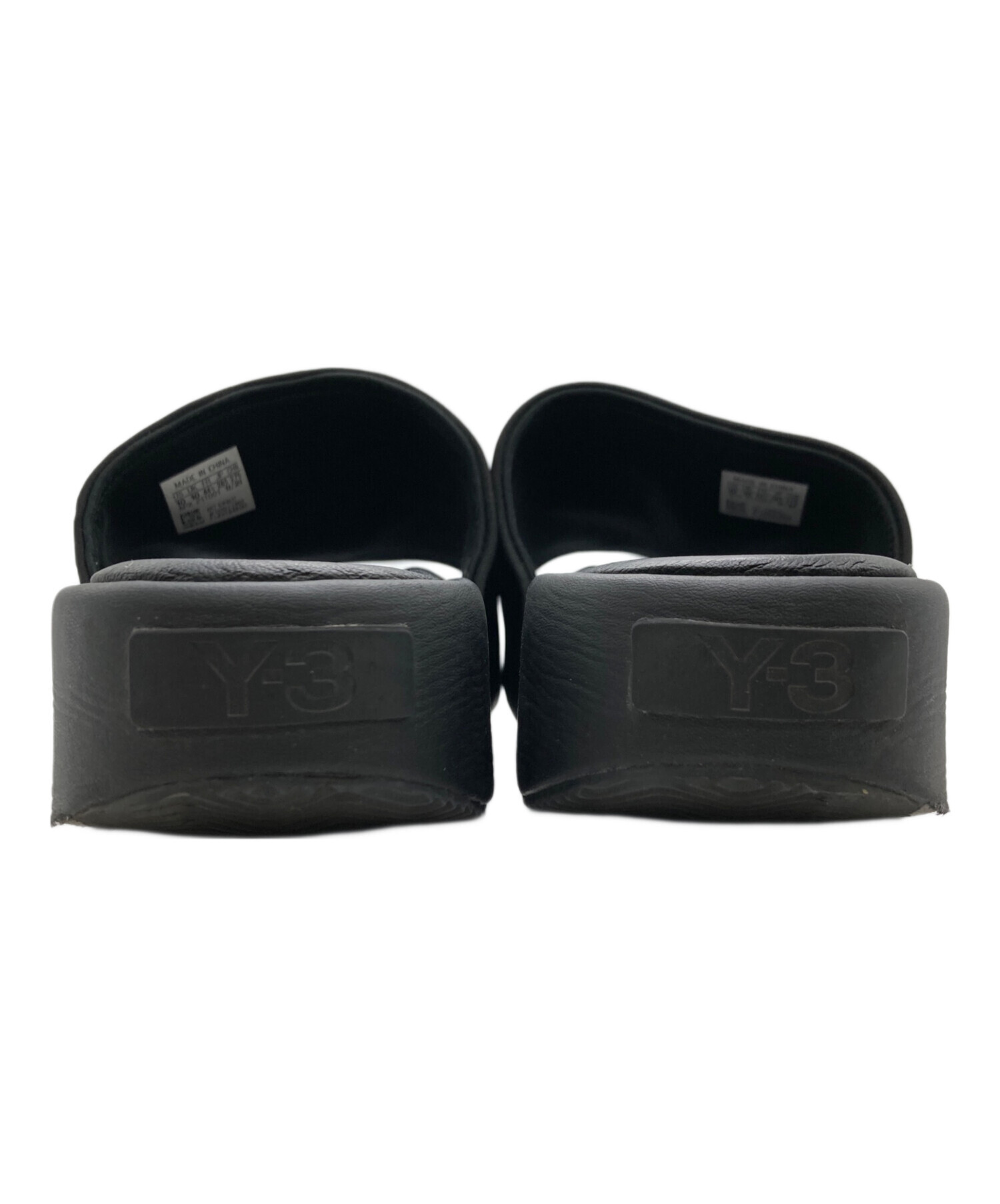 中古・古着通販】Y-3 (ワイスリー) Y-3 SLIDE ブラック サイズ:28.5