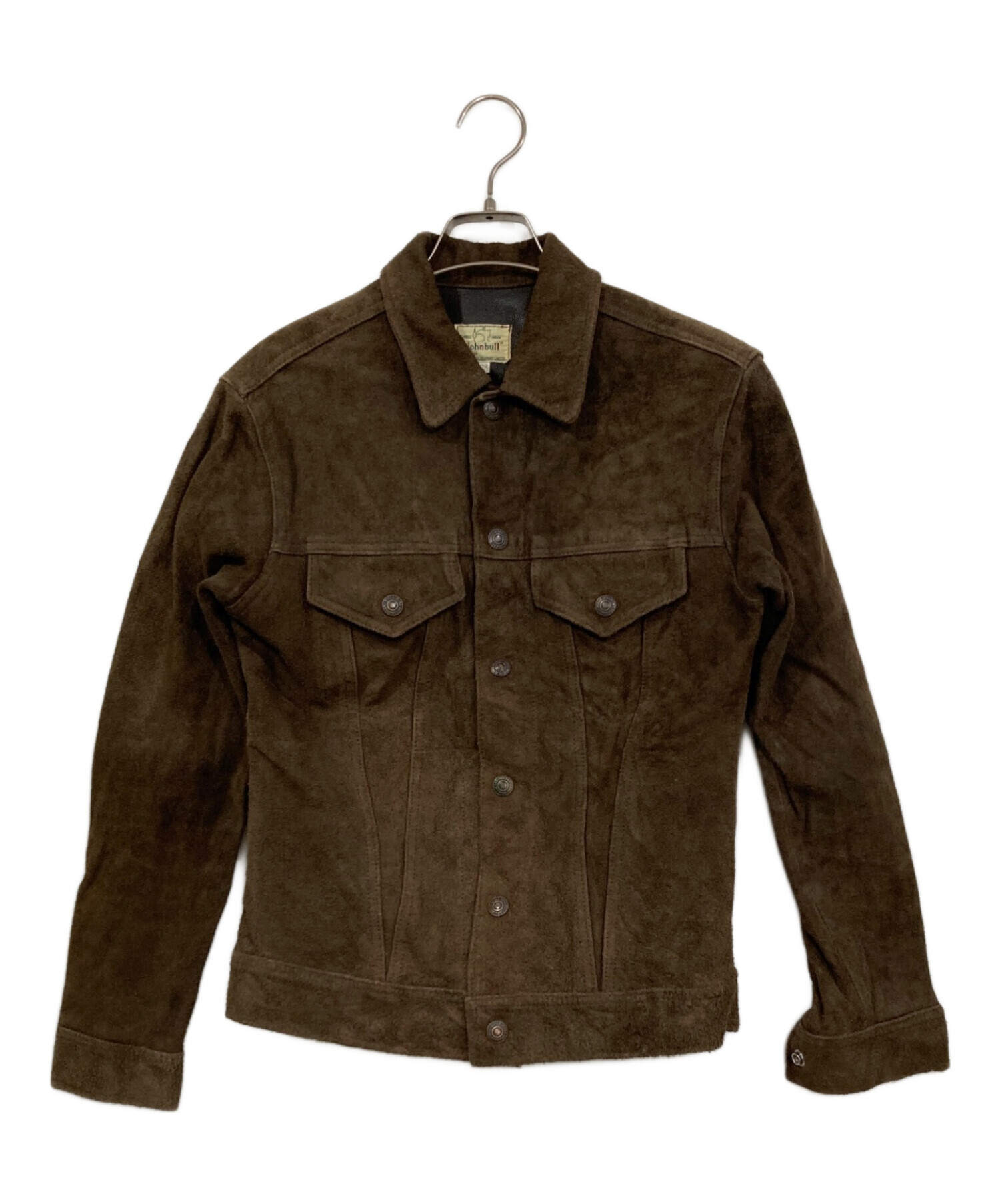 JOHNBULL スエードジャケット　牛革 38 ジョンブル 中古・古着通販】JOHNBULL (ジョンブル) スウェードレザートラッカー