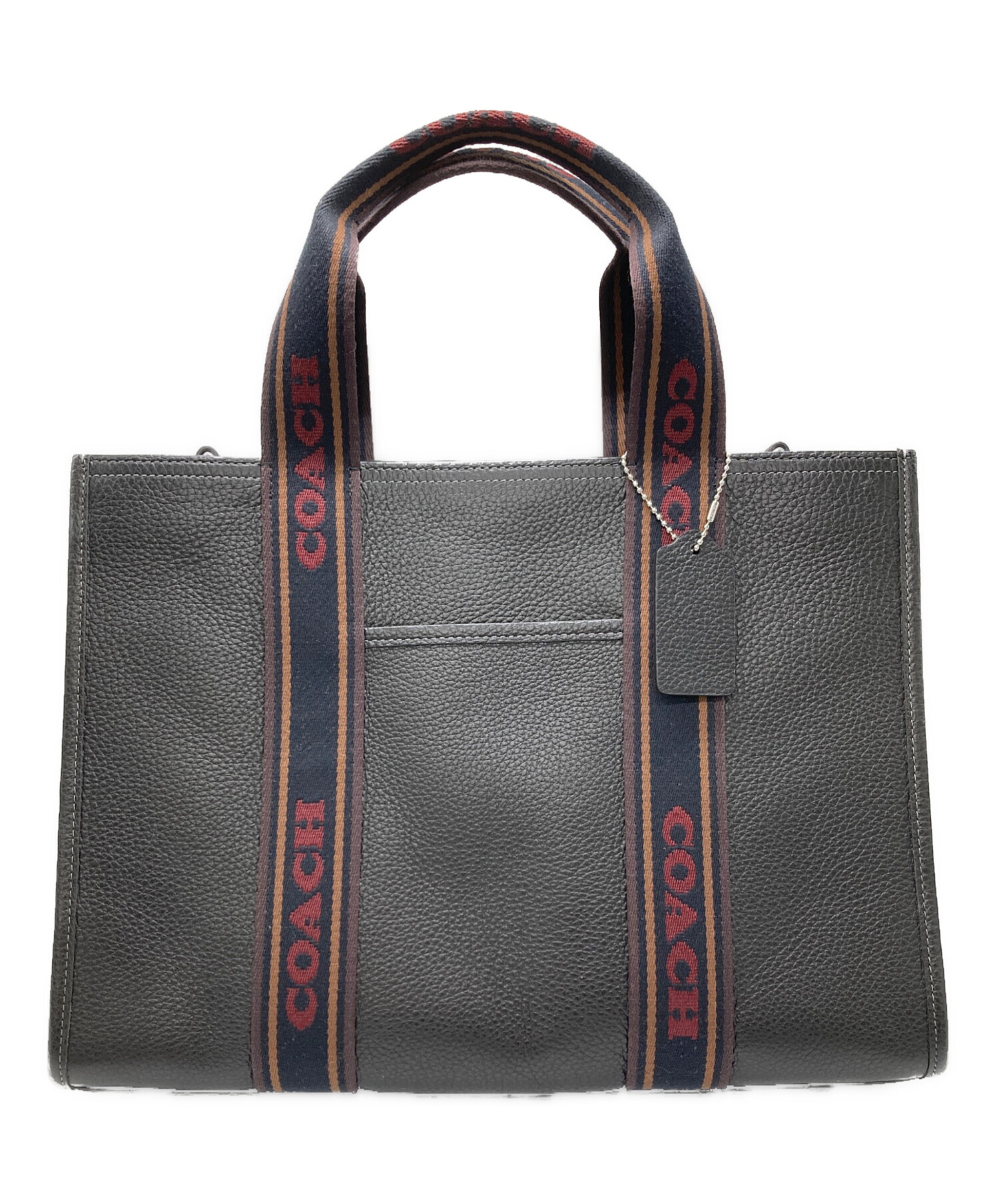 中古・古着通販】COACH (コーチ) スミストートバッグ ブラック 