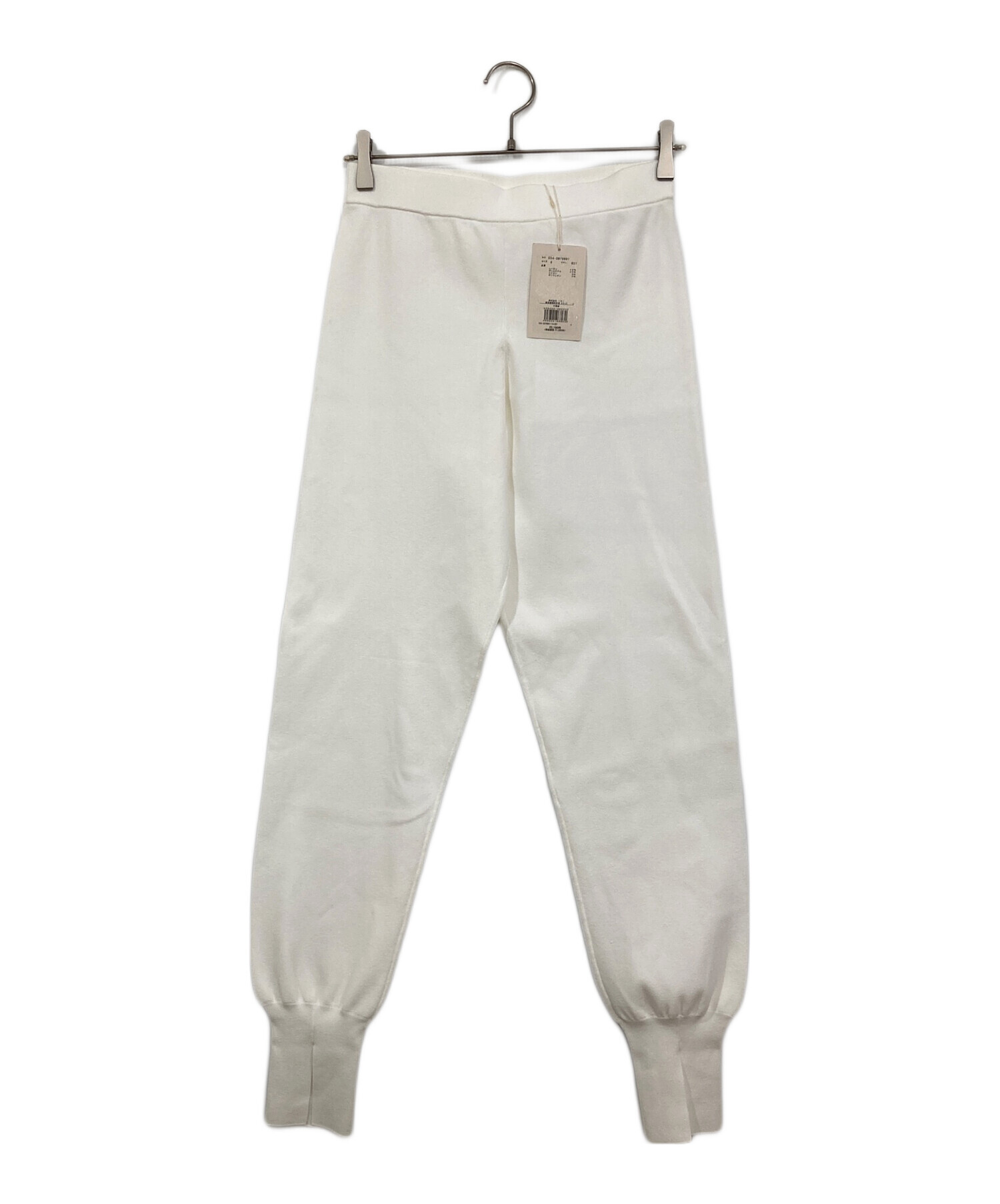 中古・古着通販】LE PHIL (ル フィル) ヴィスニットパンツ ホワイト 未