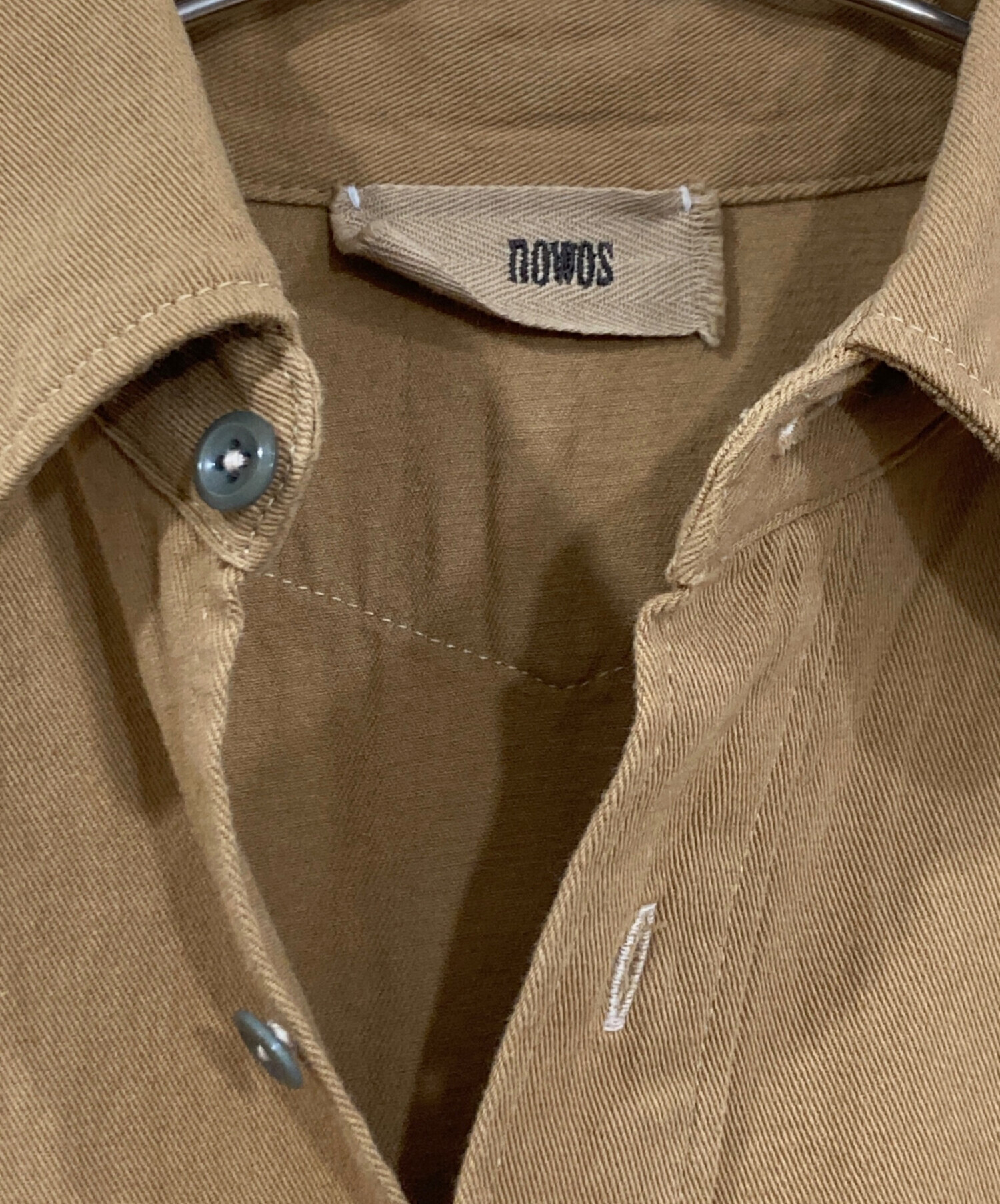 67 nowos / ロクシチノーウォス | 楊柳 コットン ブラウス シャツ | ブラウン | レディース NOLLEY'S（ノーリーズ） ブラウス シャツ ウォッシャブル楊柳ギャザー