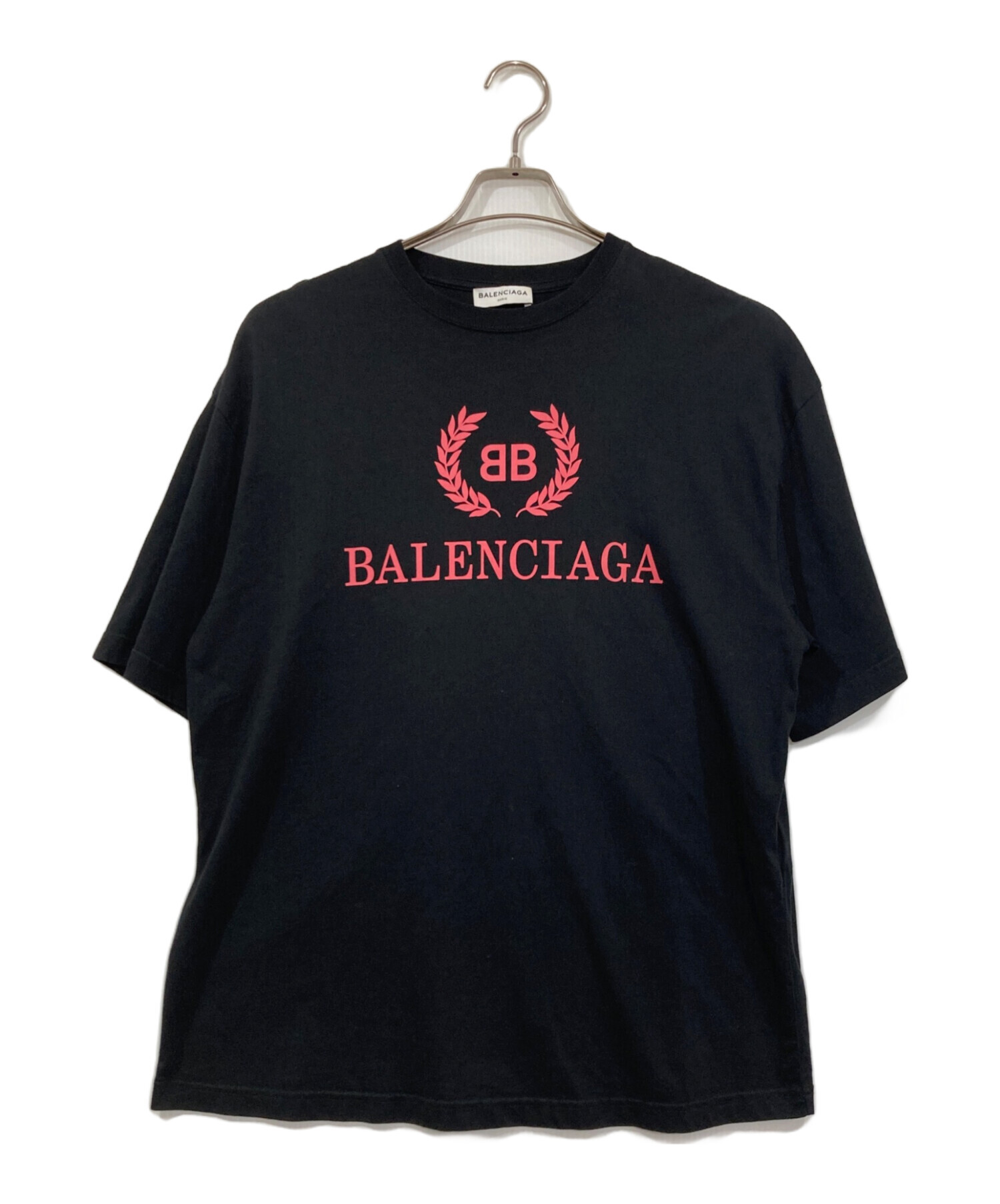 中古・古着通販】BALENCIAGA (バレンシアガ) BB LOGO TEE ブラック 