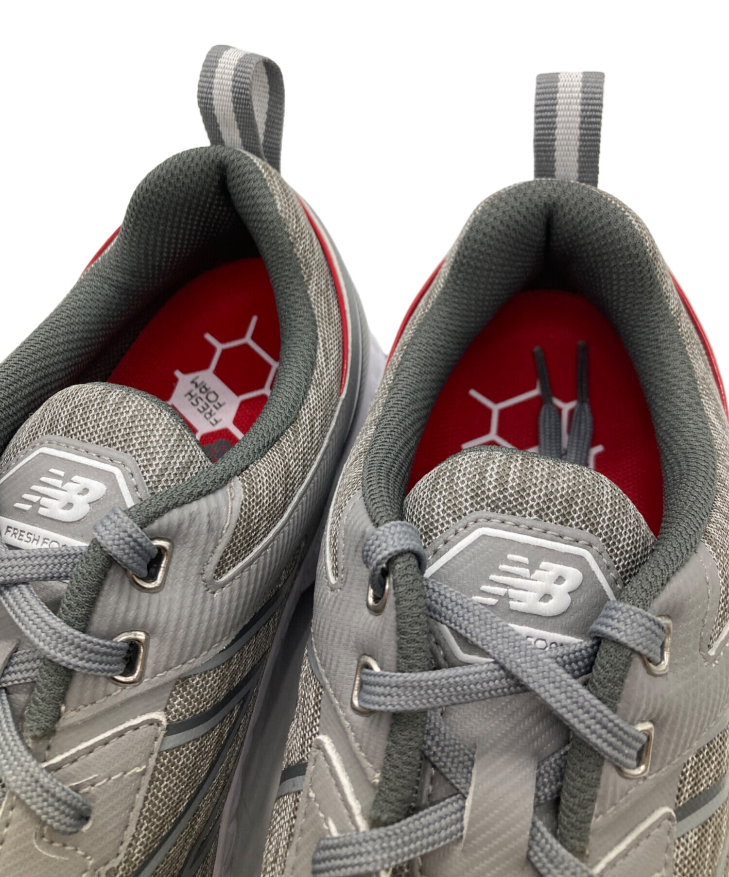 中古・古着通販】NEW BALANCE (ニューバランス) ゴルフシューズ グレー