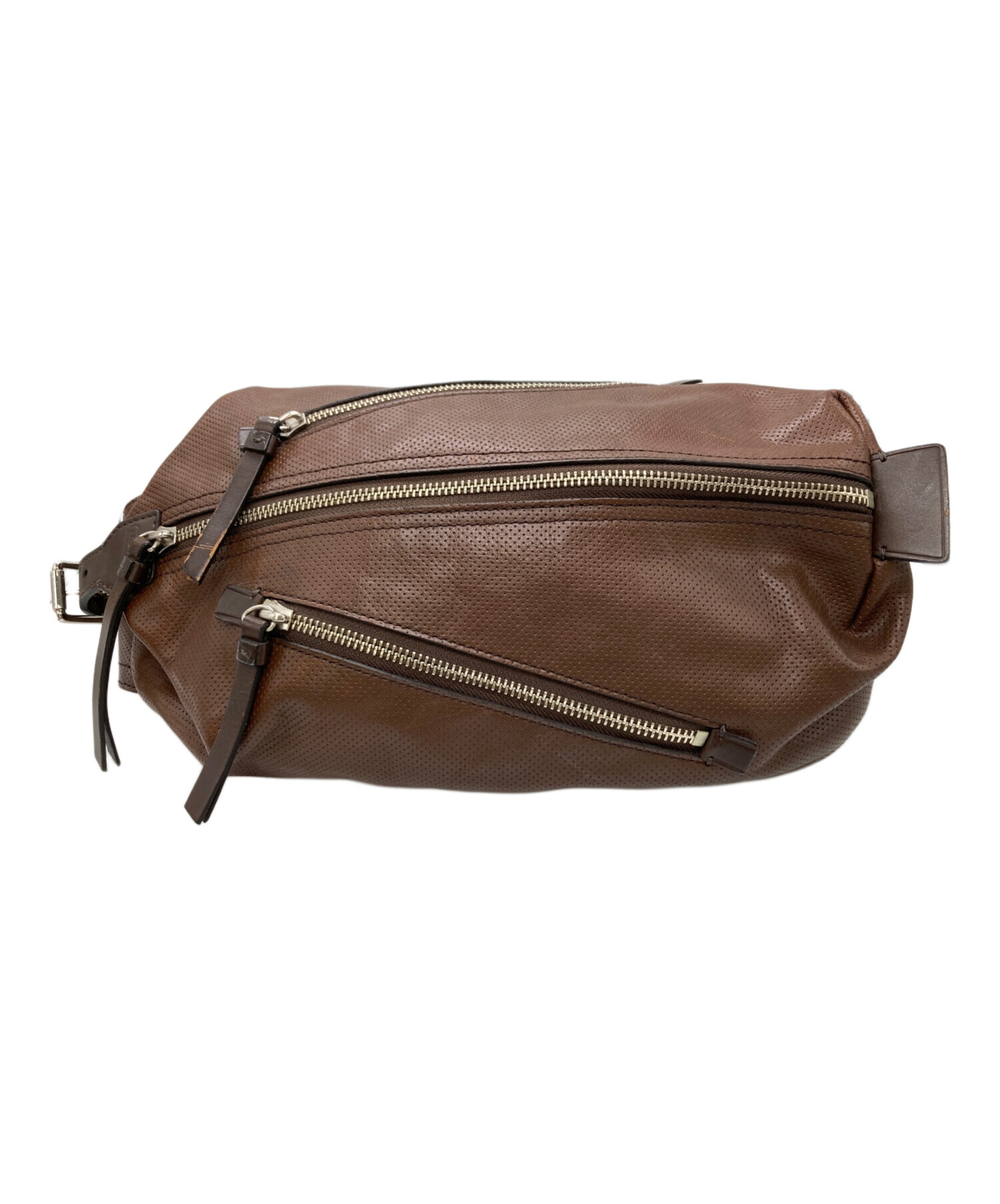 中古・古着通販】COACH (コーチ) トンプソン スリング パック ブラウン 