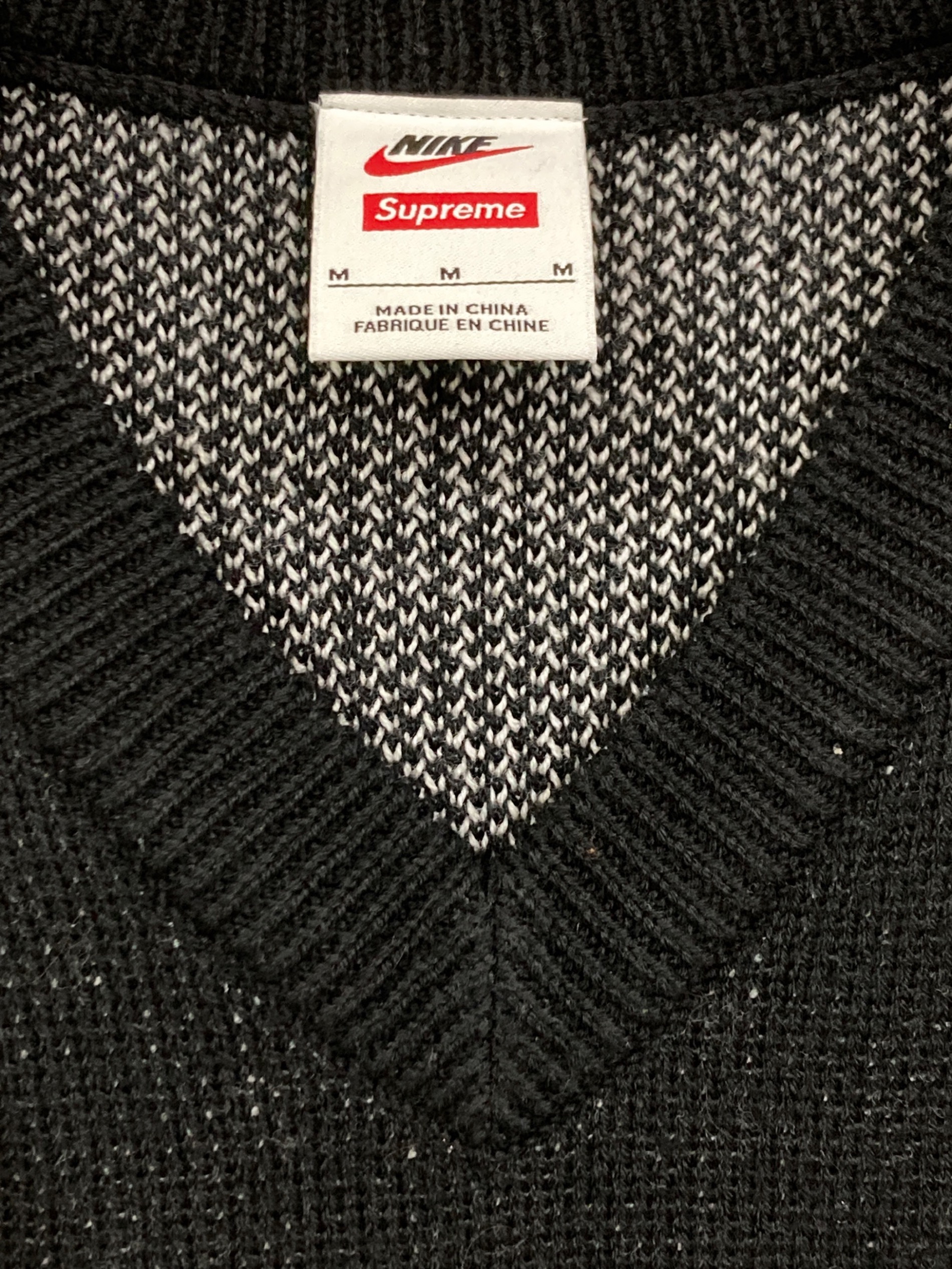 中古・古着通販】SUPREME (シュプリーム) NIKE (ナイキ) Sweater Vest