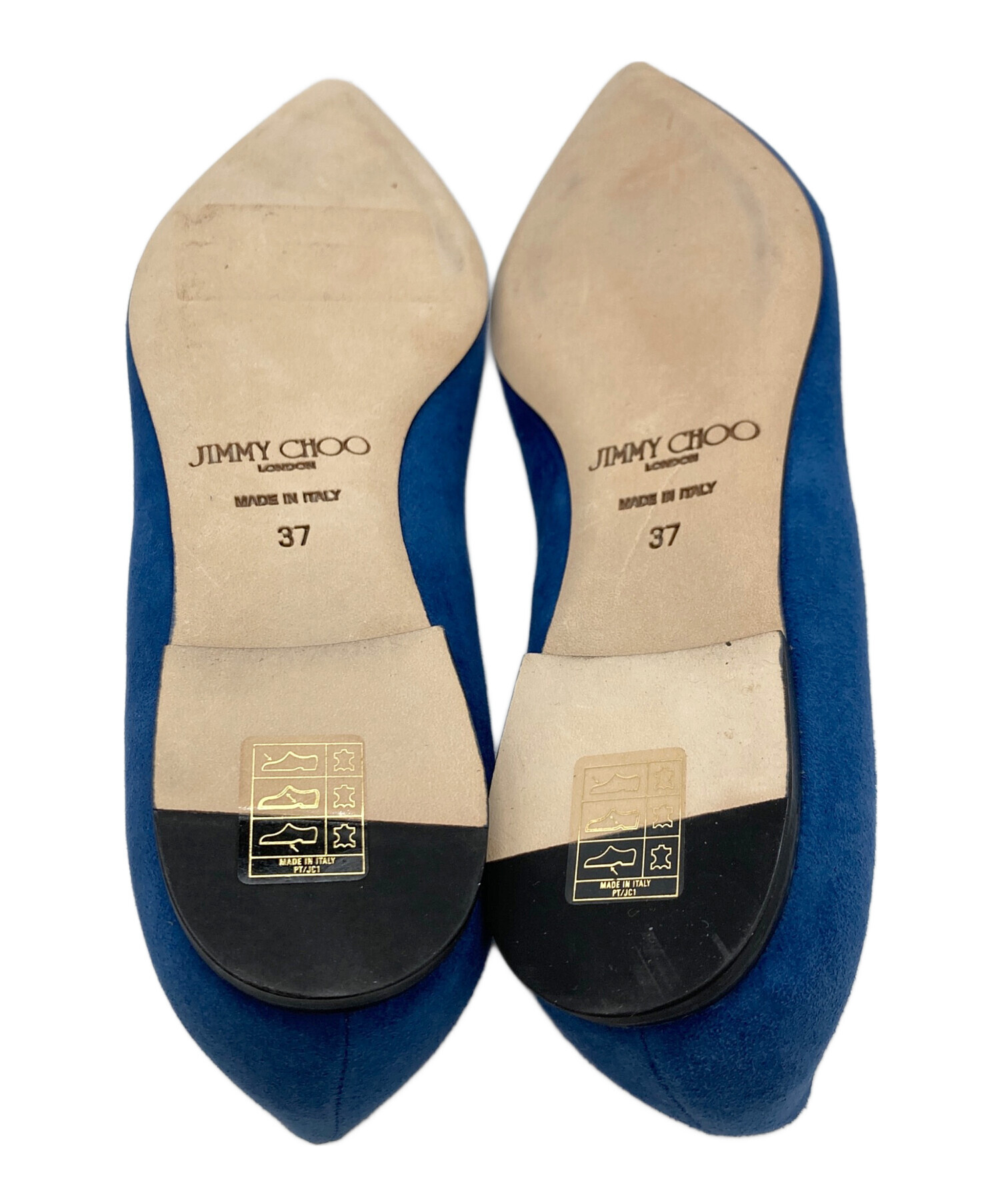 中古・古着通販】JIMMY CHOO (ジミーチュウ) スウェードパンプス 