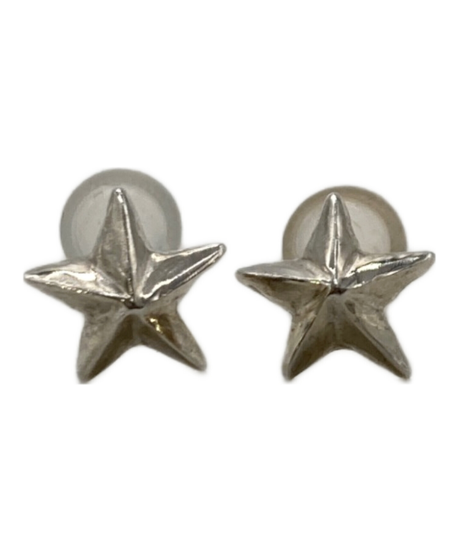 中古・古着通販】KAORU (カオル) 星スタッズピアス シルバー｜ブランド