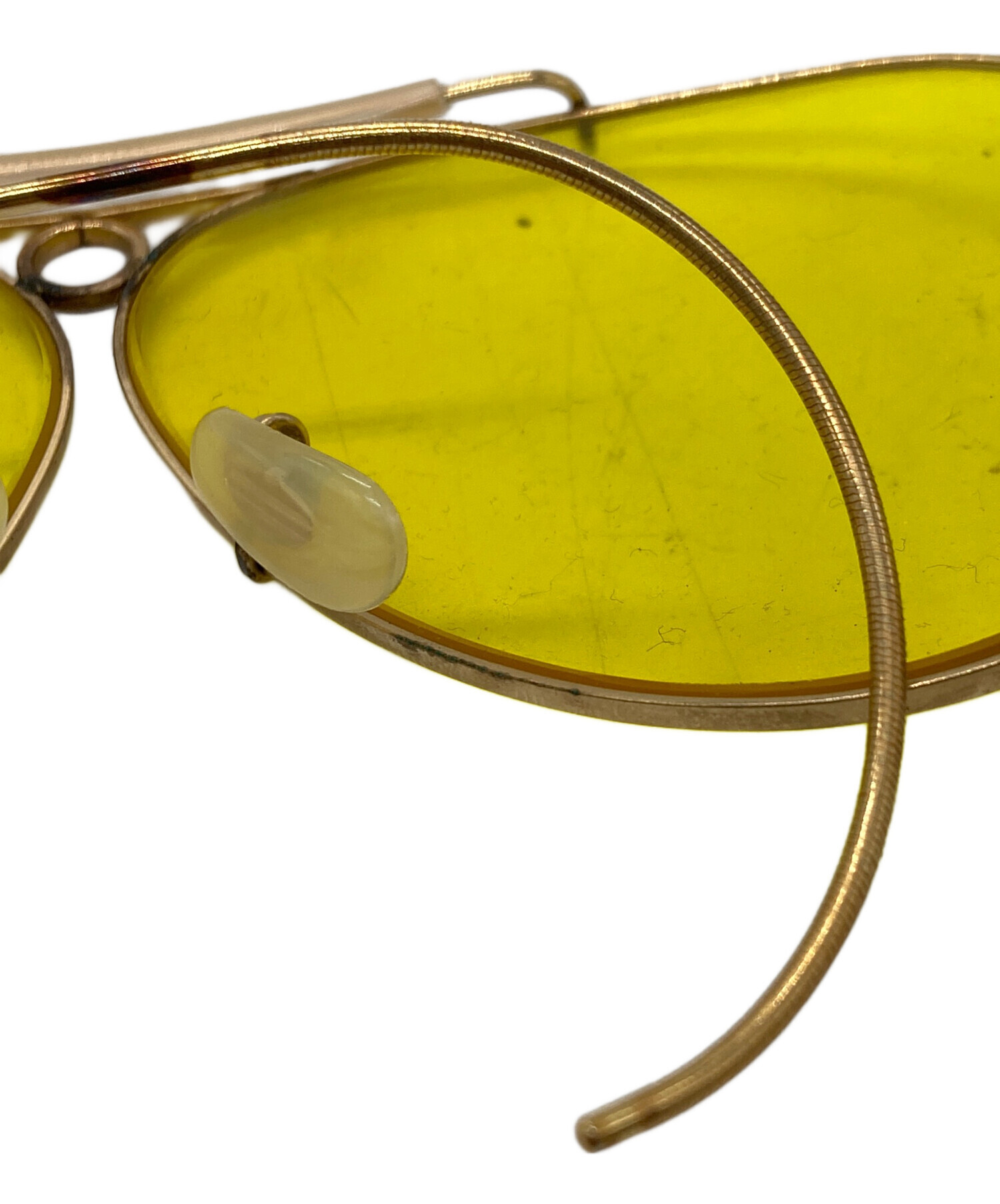 中古・古着通販】RAY-BAN (レイバン) ヴィンテージサングラス イエロー