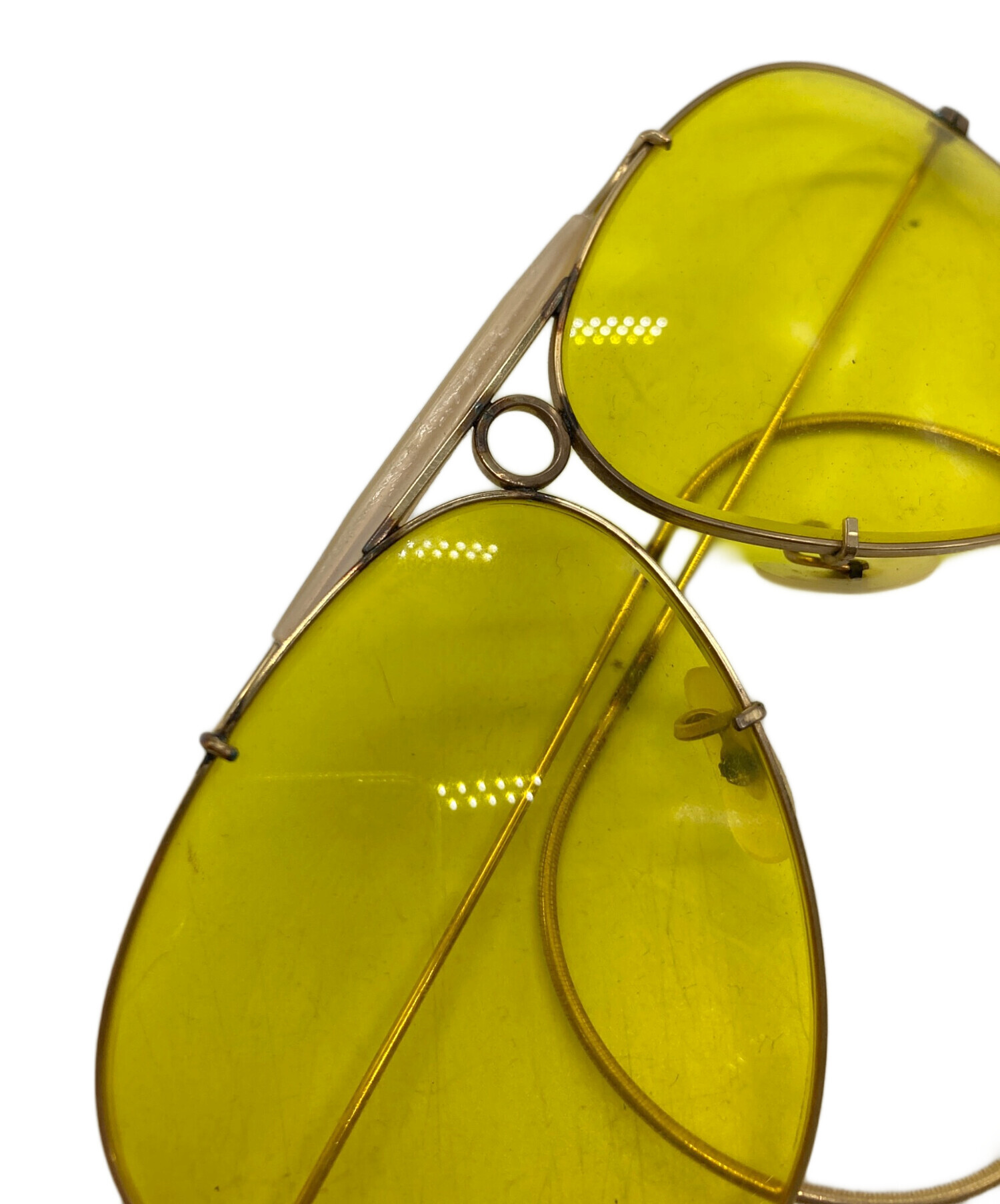 中古・古着通販】RAY-BAN (レイバン) ヴィンテージサングラス イエロー