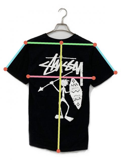 中古・古着通販】stussy (ステューシー) シャドーマンバックプリントT
