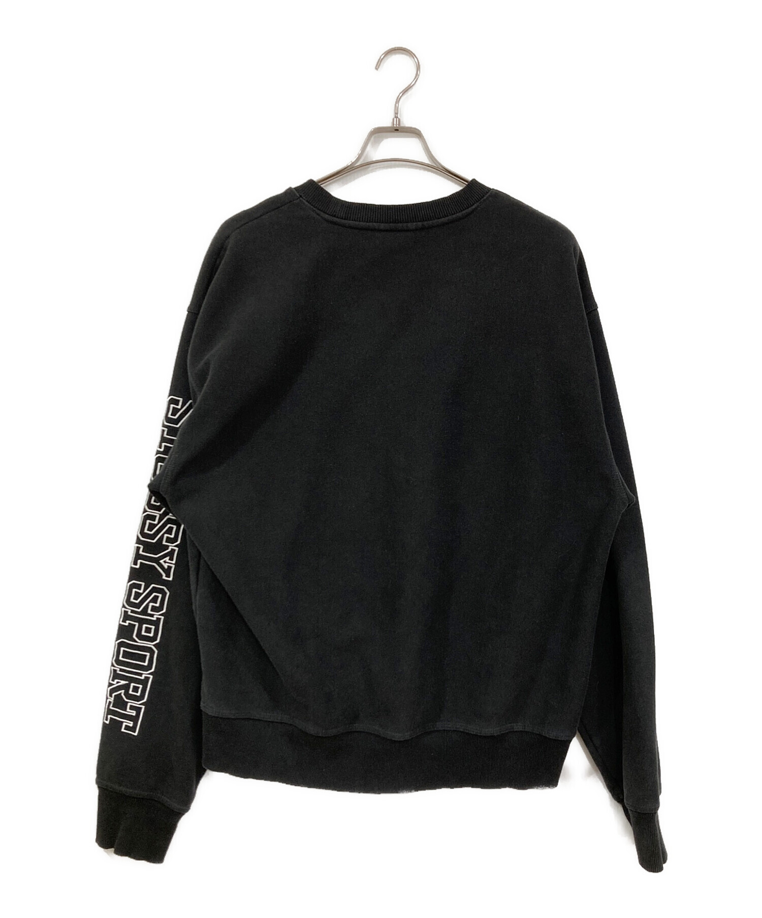 中古・古着通販】stussy (ステューシー) 袖ロゴ刺繍スウェット 