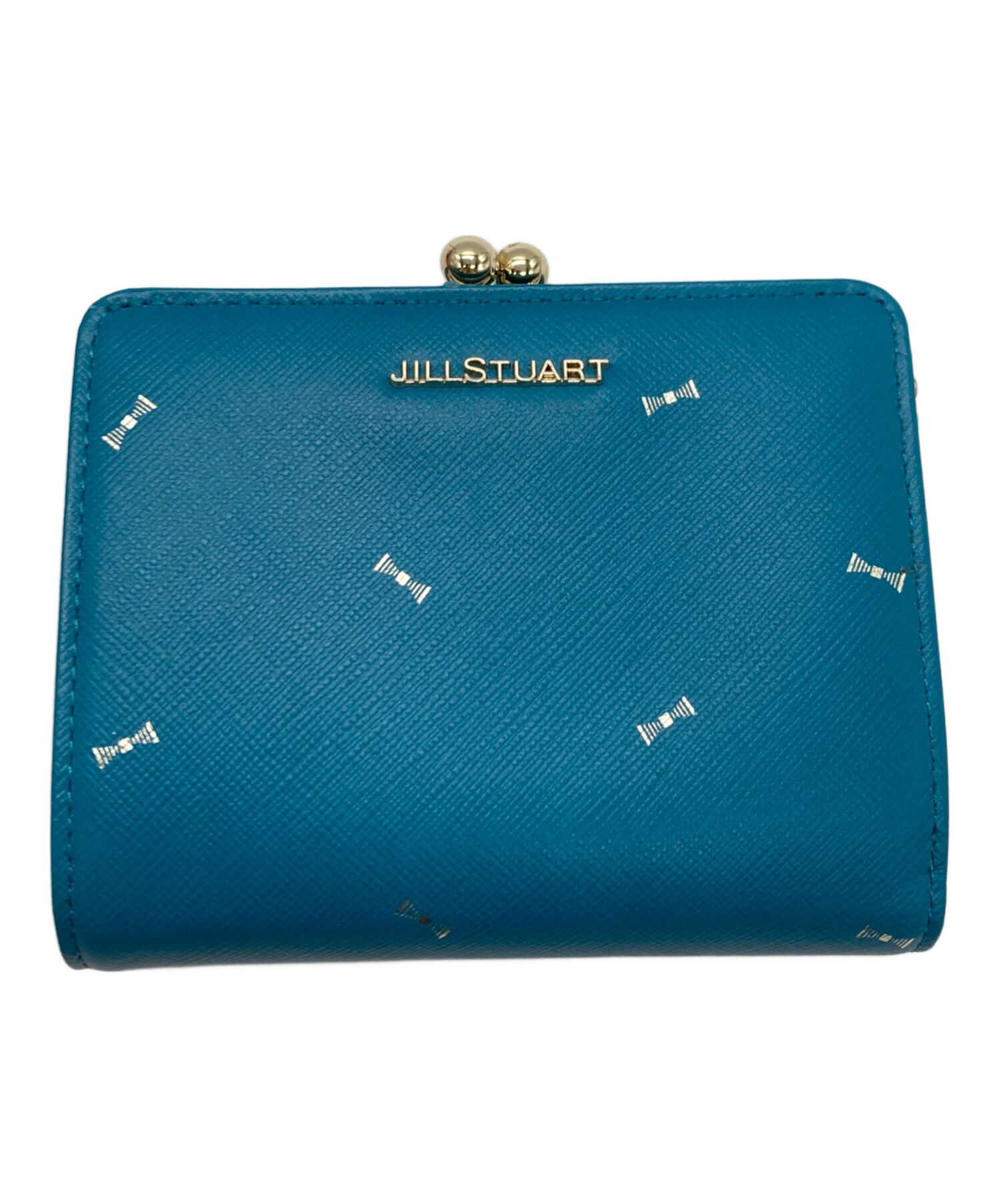 JILL STUART 水色 二つ折り財布 中古・古着通販】JILL STUART (ジルスチュアート) 2つ折り財布 ブルー