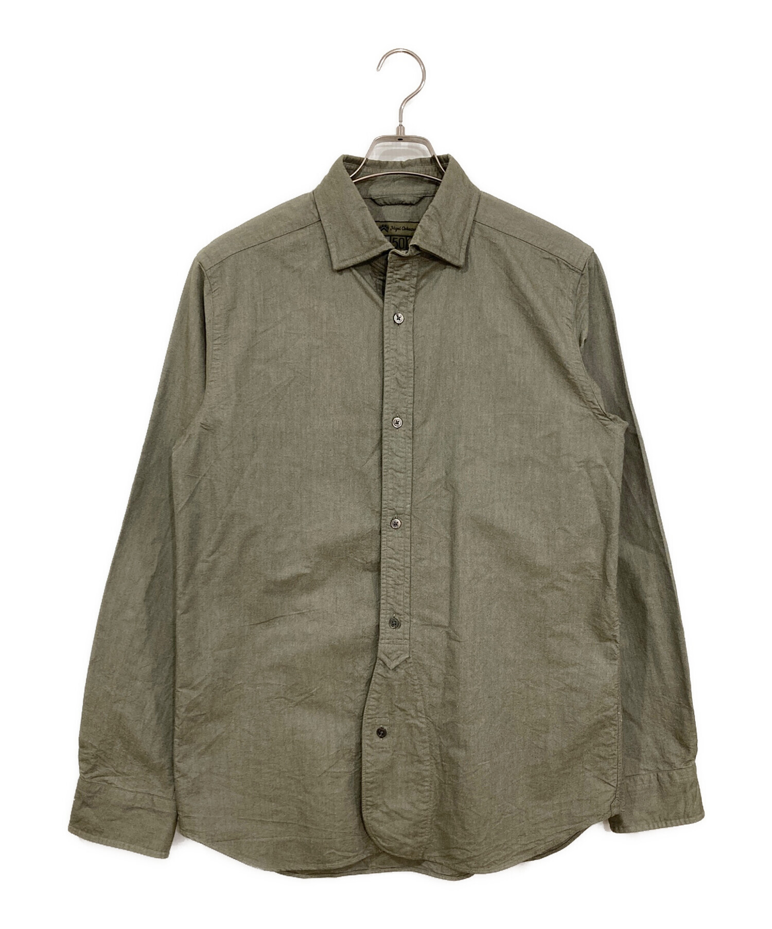 ナイジェルケーボン サイズ50 british officers shirt NIGEL CABOURN