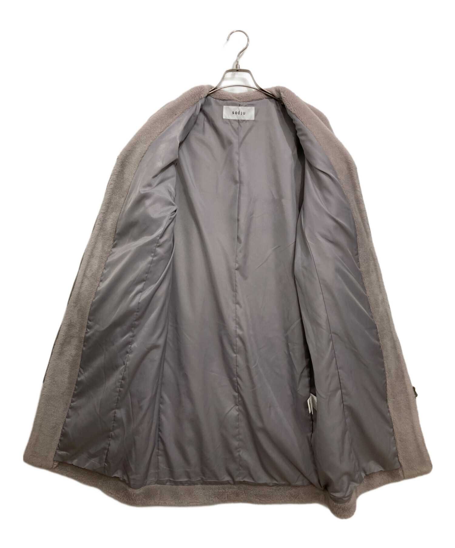 SOEJU ウールボアケープ グレージュ 2026年最新】SOÉJU ウールボアケープの人気アイテム - メルカリ
