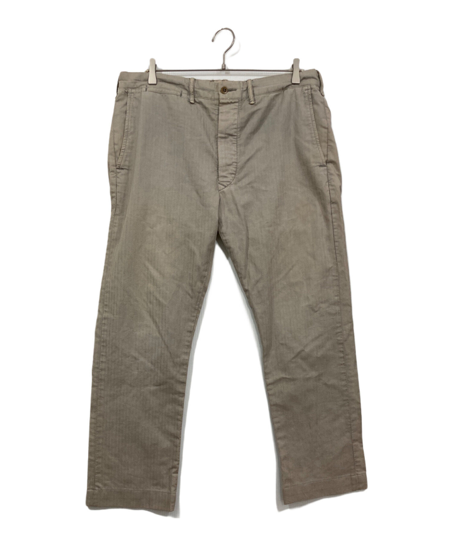 中古・古着通販】RRL (ダブルアールエル) ストレートパンツ グレー 