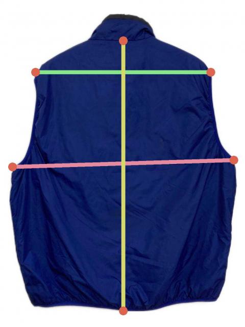 中古・古着通販】Patagonia (パタゴニア) パフボールベスト ネイビー