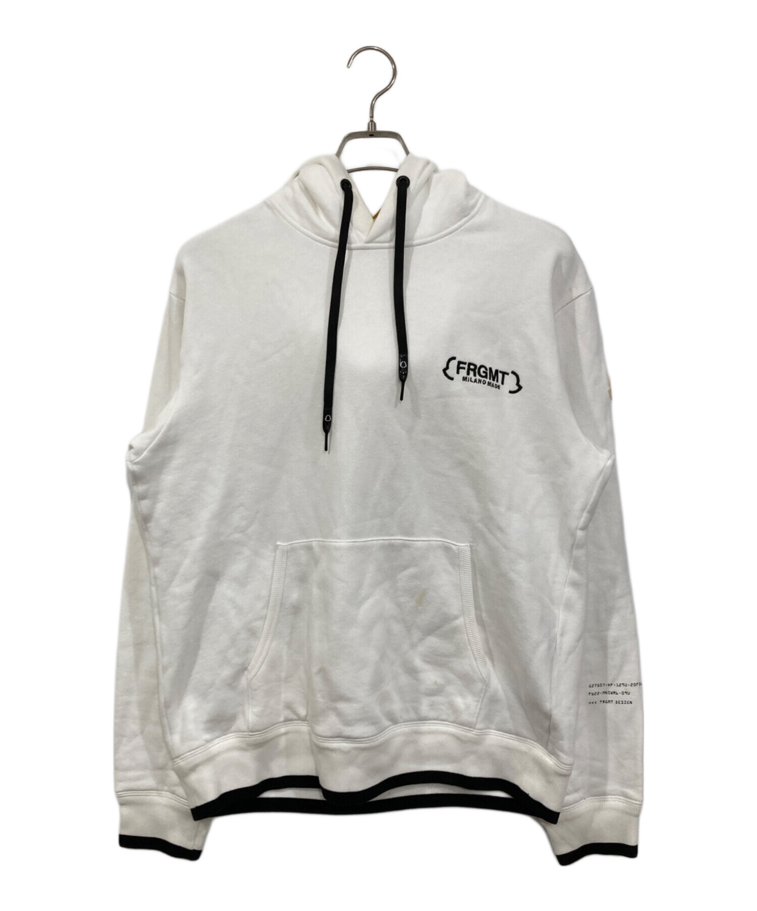 中古・古着通販】MONCLER (モンクレール) FRGMT HOODIEパーカー 