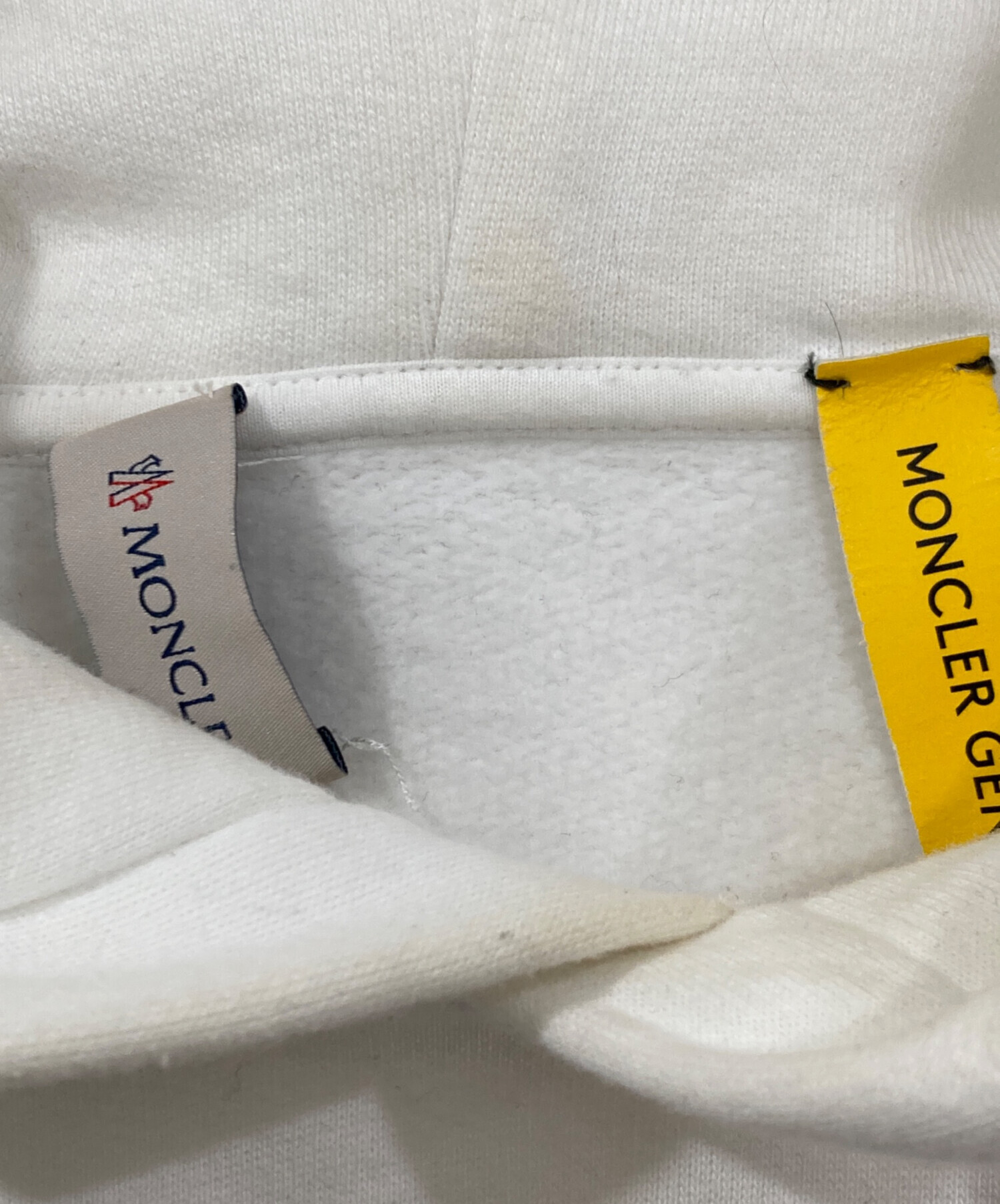 中古・古着通販】MONCLER (モンクレール) FRGMT HOODIEパーカー 