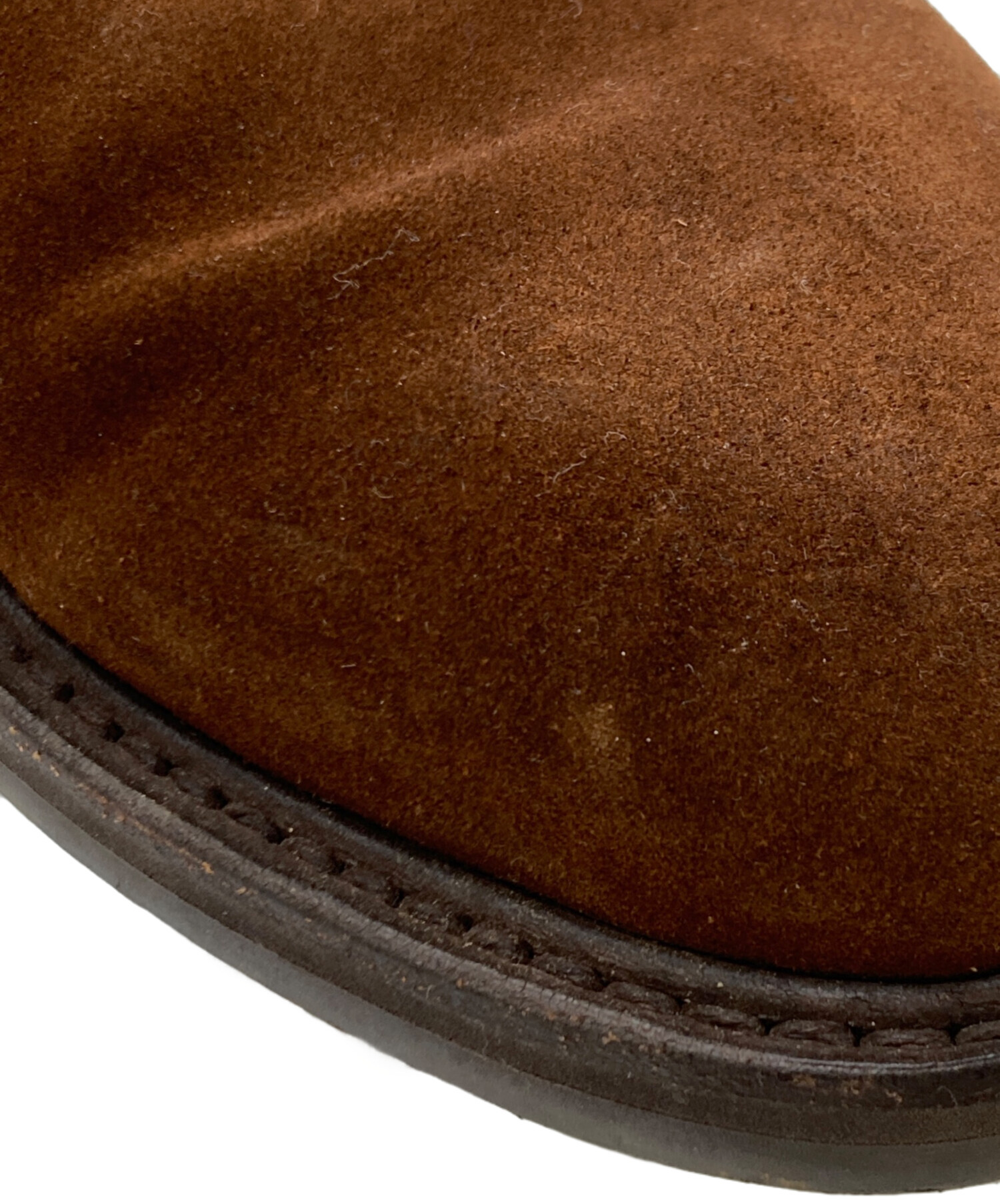 Berwick ブラウン スエード チャッカブーツ 美品】Berwick チャッカブーツ レザー ブラウンUK6.5 - メルカリ