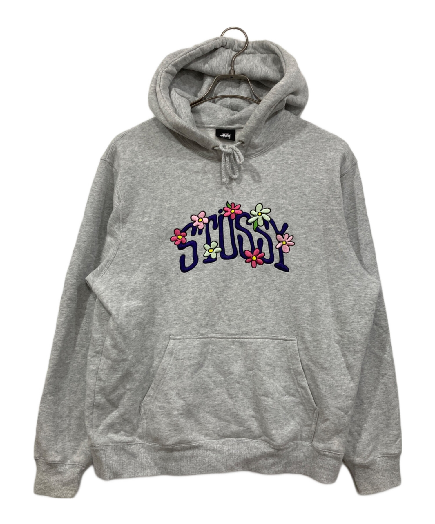 中古・古着通販】stussy (ステューシー) COLLEGIATE FLORAL HOODIE 