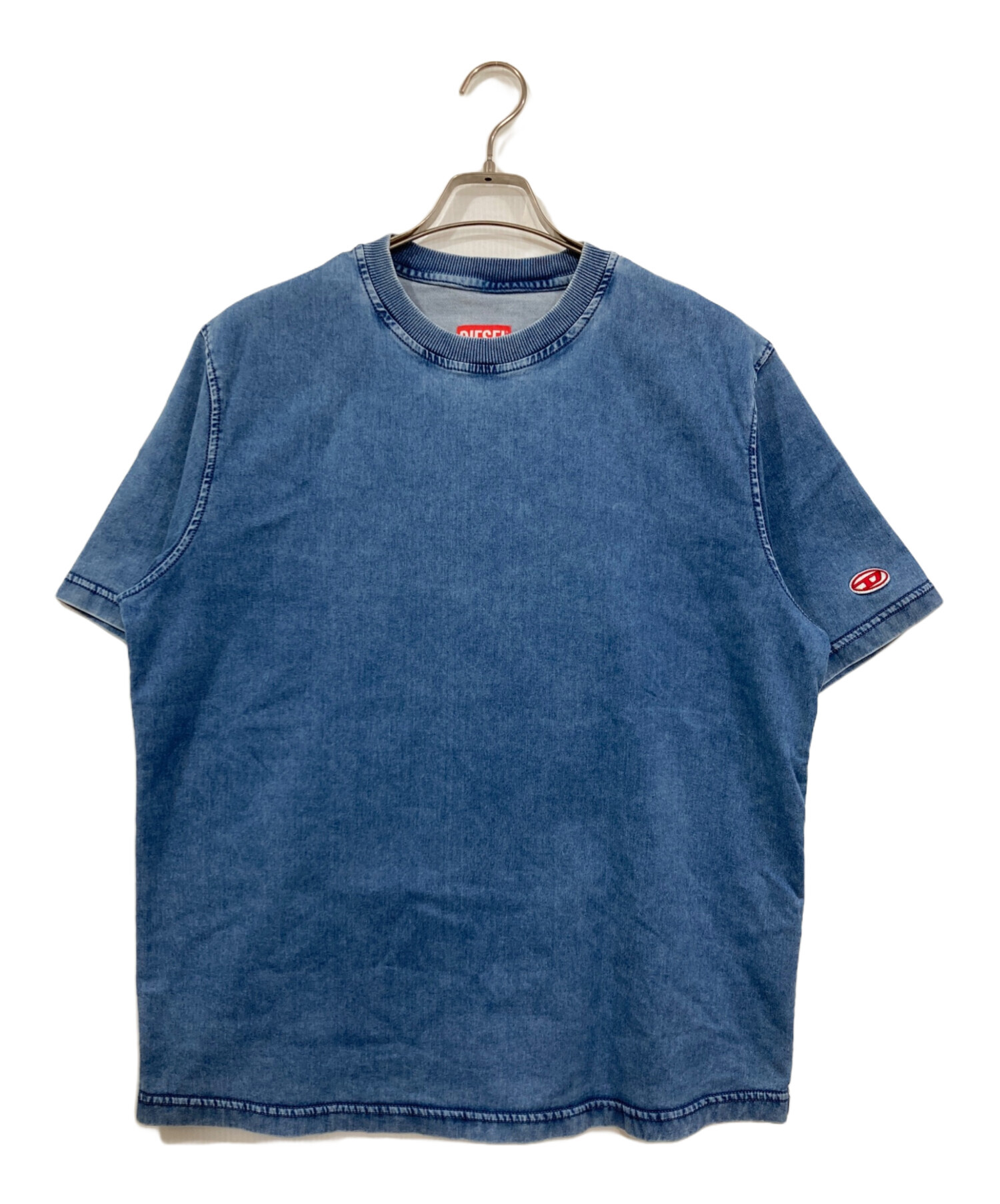 DIESEL D-BIGGOR-NE TRACK デニムTシャツXL 中古・古着通販】DIESEL (ディーゼル) D-BIGGOR-NE TRACK DENIM T