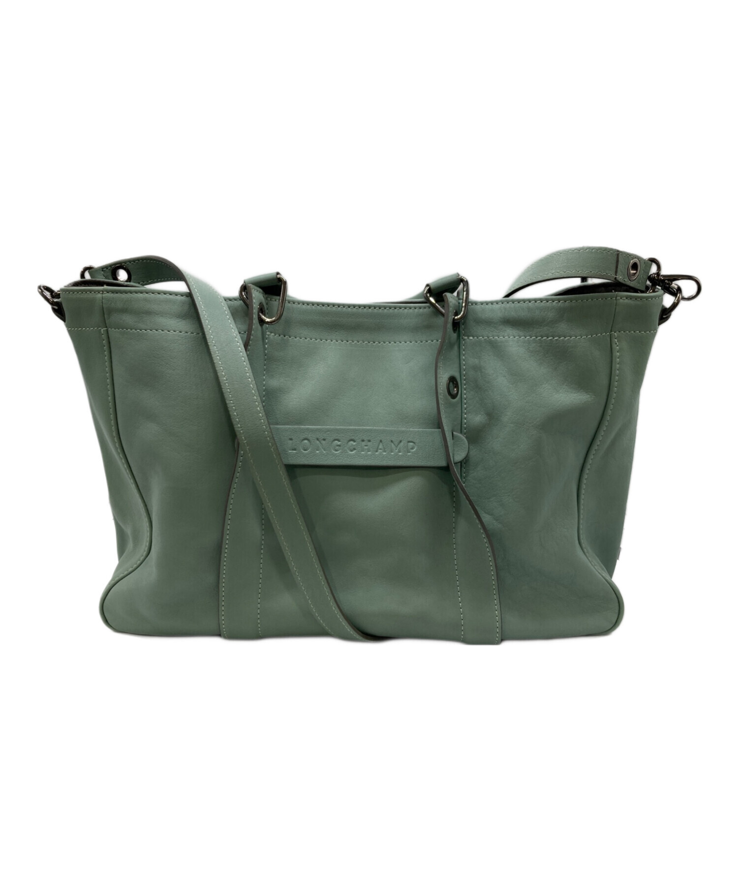 中古・古着通販】LONGCHAMP (ロンシャン) 3d 2wayトートバッグ 