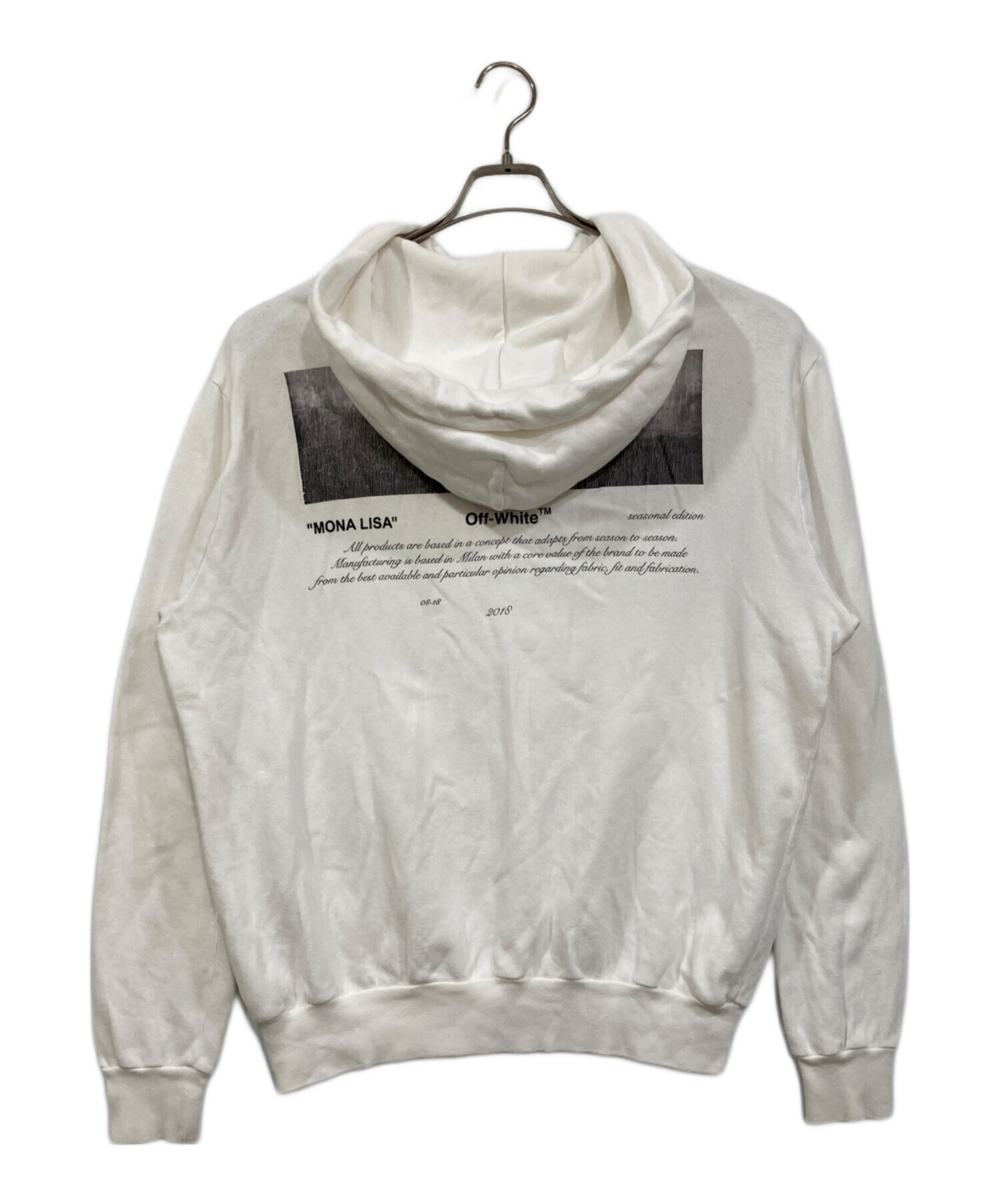 中古・古着通販】OFFWHITE (オフホワイト) For All 04 Monalisa Hoodie