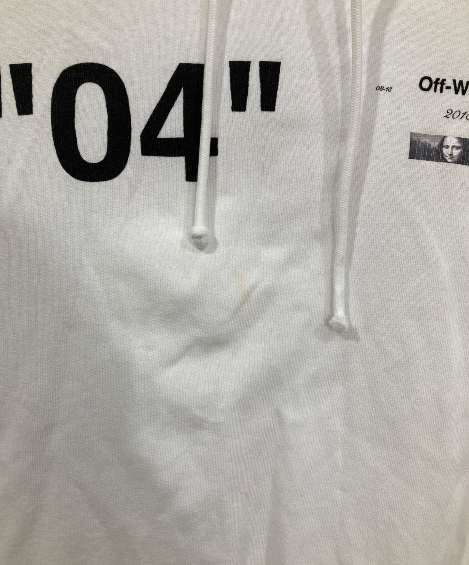中古・古着通販】OFFWHITE (オフホワイト) For All 04 Monalisa Hoodie