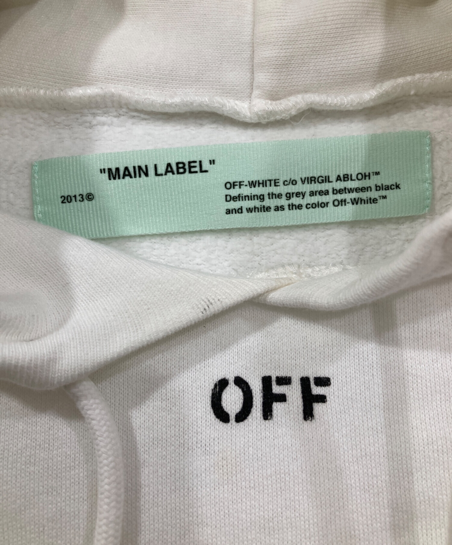 中古・古着通販】OFFWHITE (オフホワイト) For All 04 Monalisa Hoodie