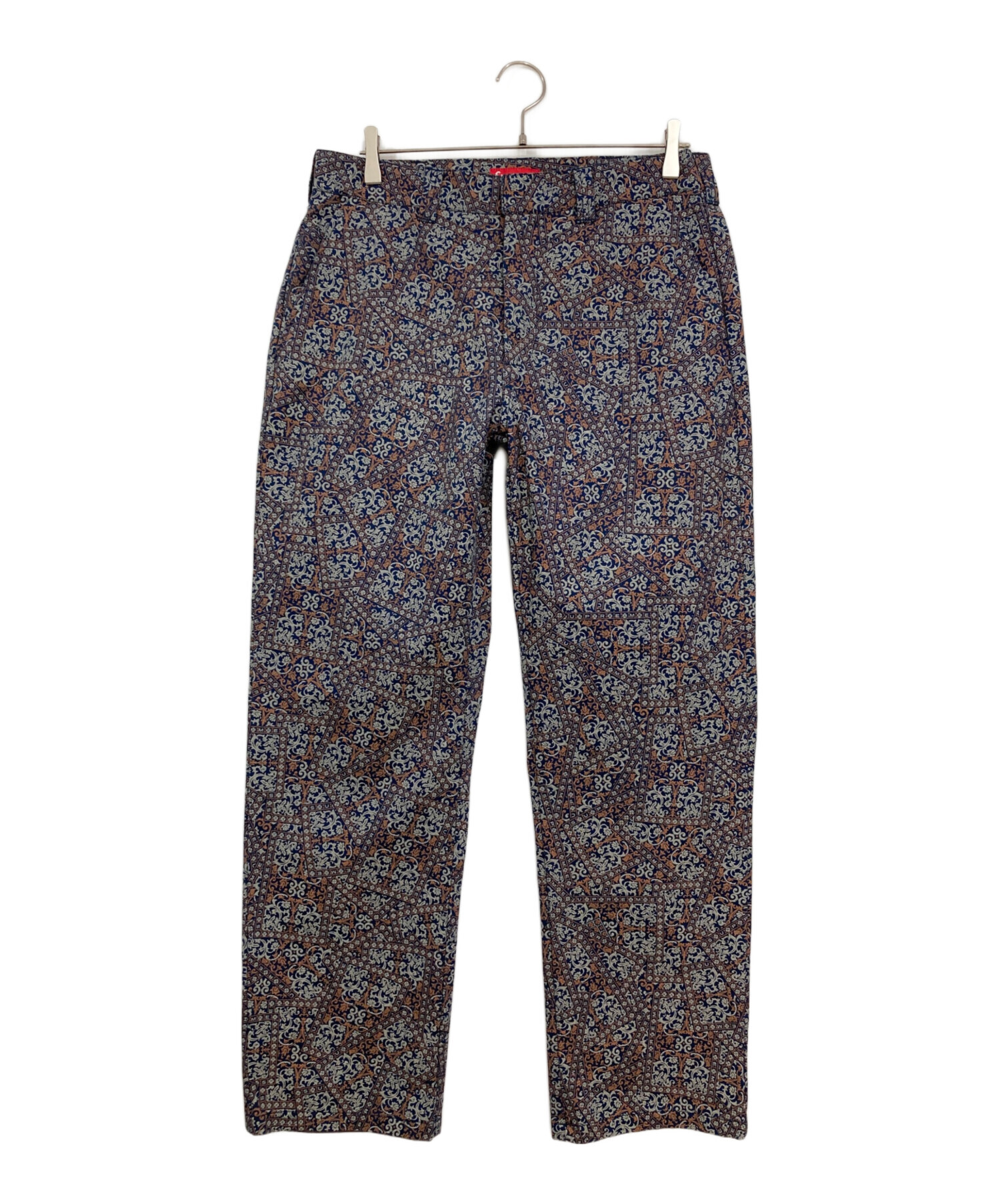 ［未使用］ Supreme Work Pant Floral Cards 32 中古・古着通販】Supreme (シュプリーム) Work Pant Floral Cards