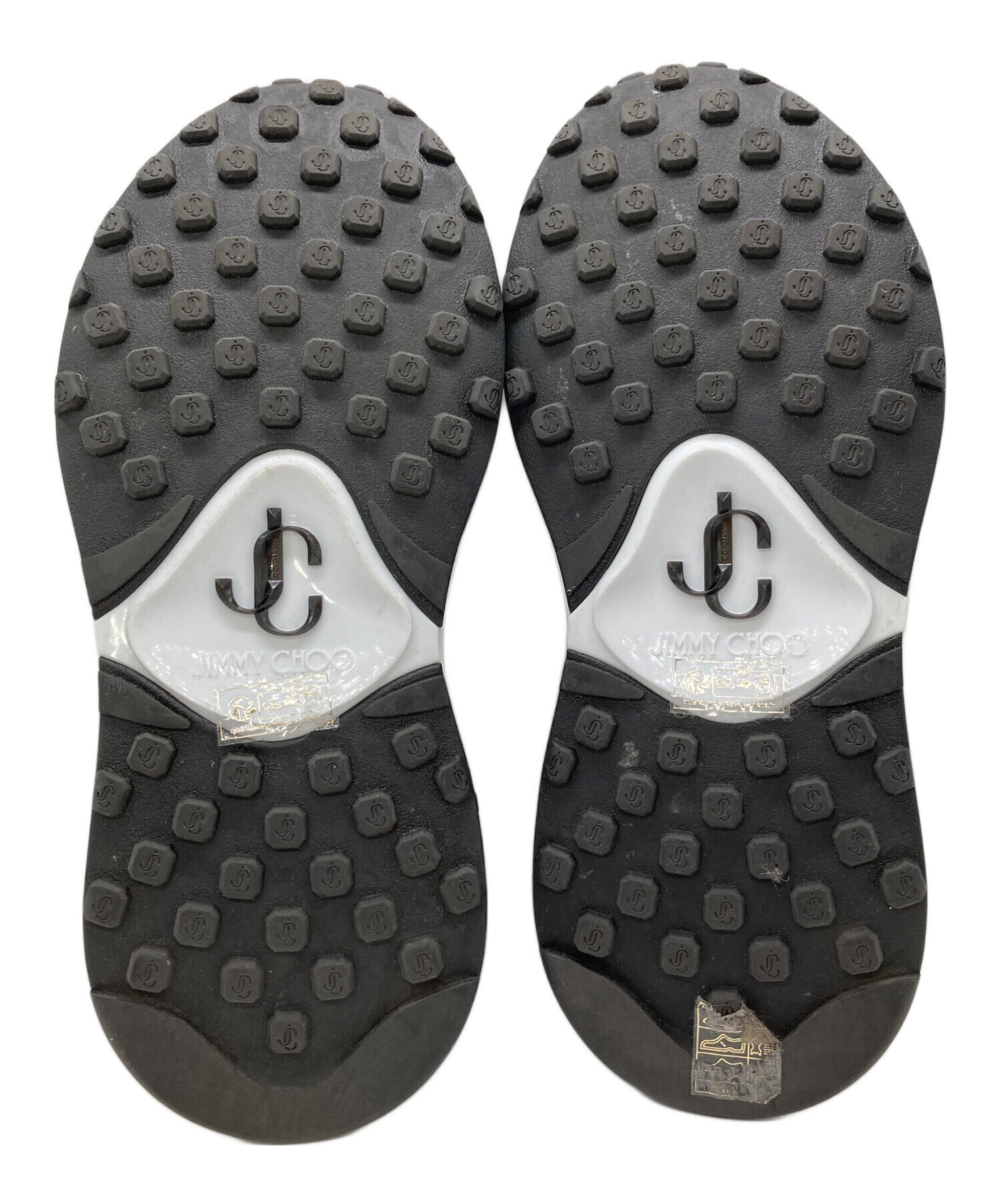 中古・古着通販】JIMMY CHOO (ジミーチュウ) グリッタースニーカー