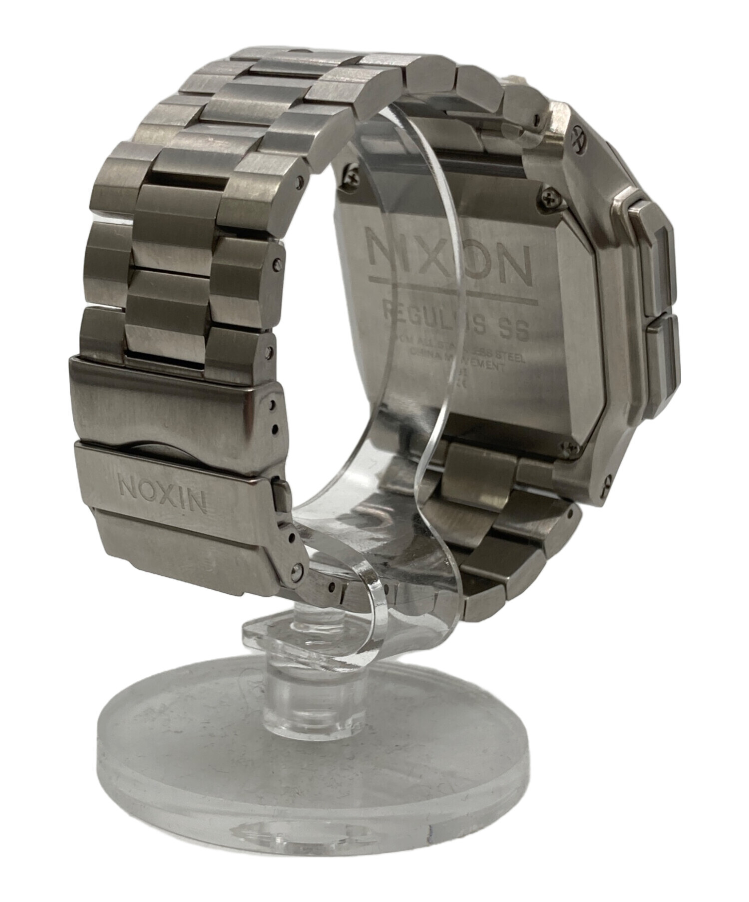 中古・古着通販】NIXON (ニクソン) デジタルウォッチ シルバー 