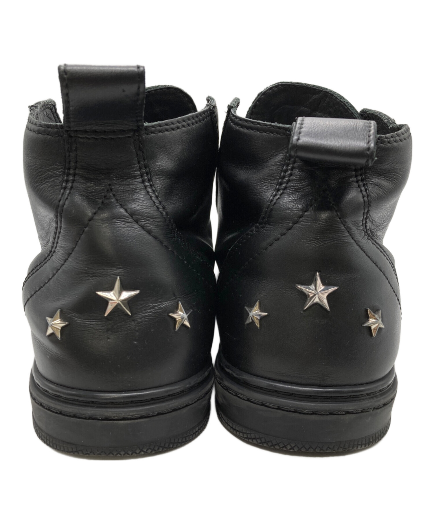 中古・古着通販】JIMMY CHOO (ジミーチュウ) レザーハイカット 