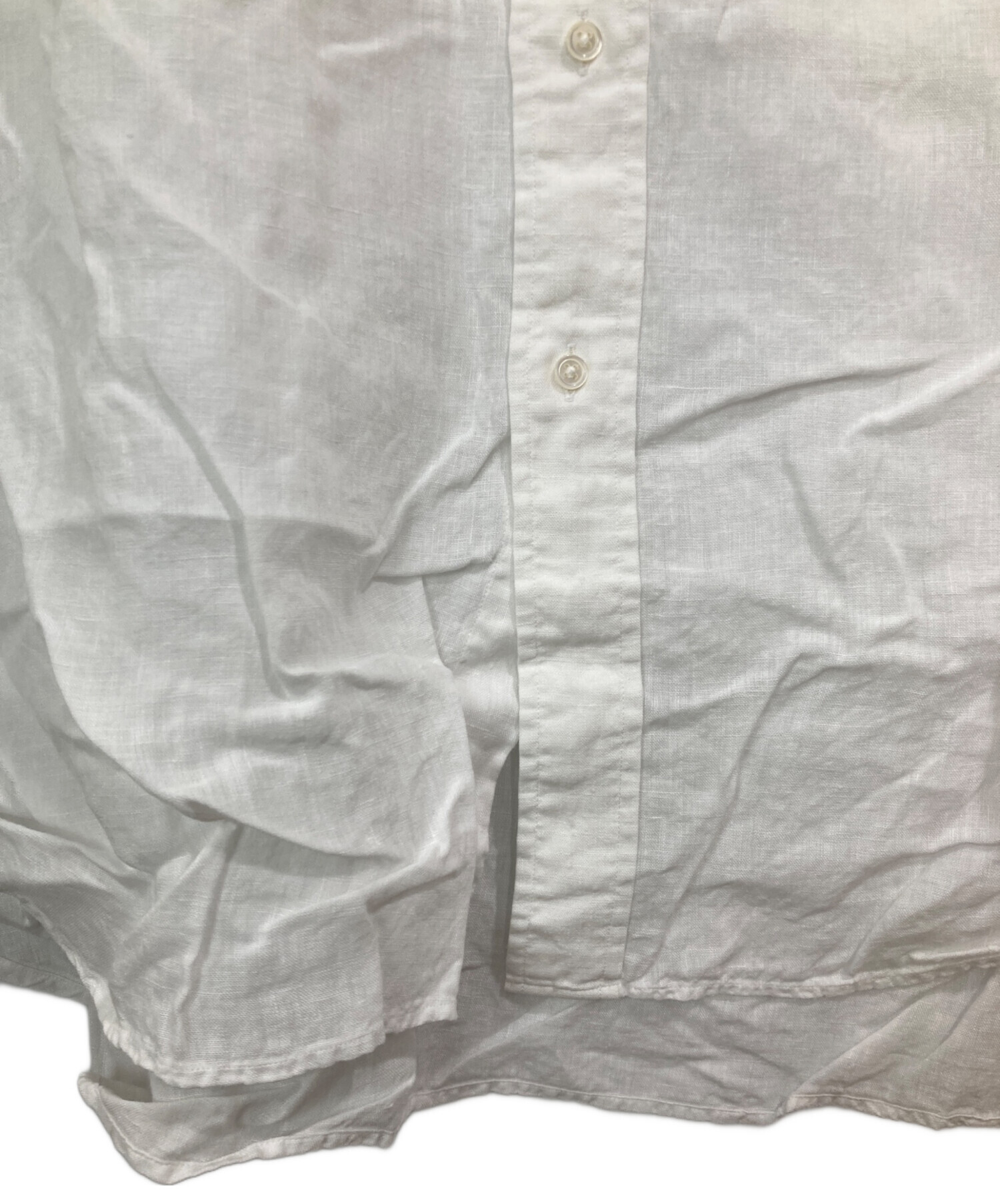 中古・古着通販】Graphpaper (グラフペーパー) 長袖リネンシャツ