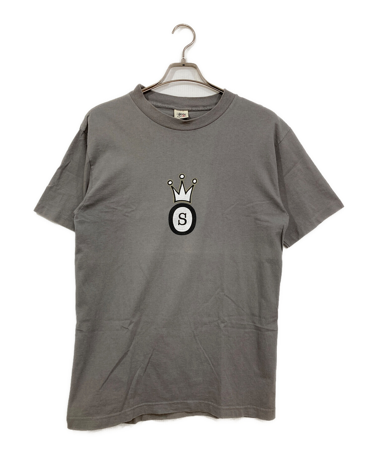 中古・古着通販】stussy (ステューシー) 90'sクラウンSロゴプリントT