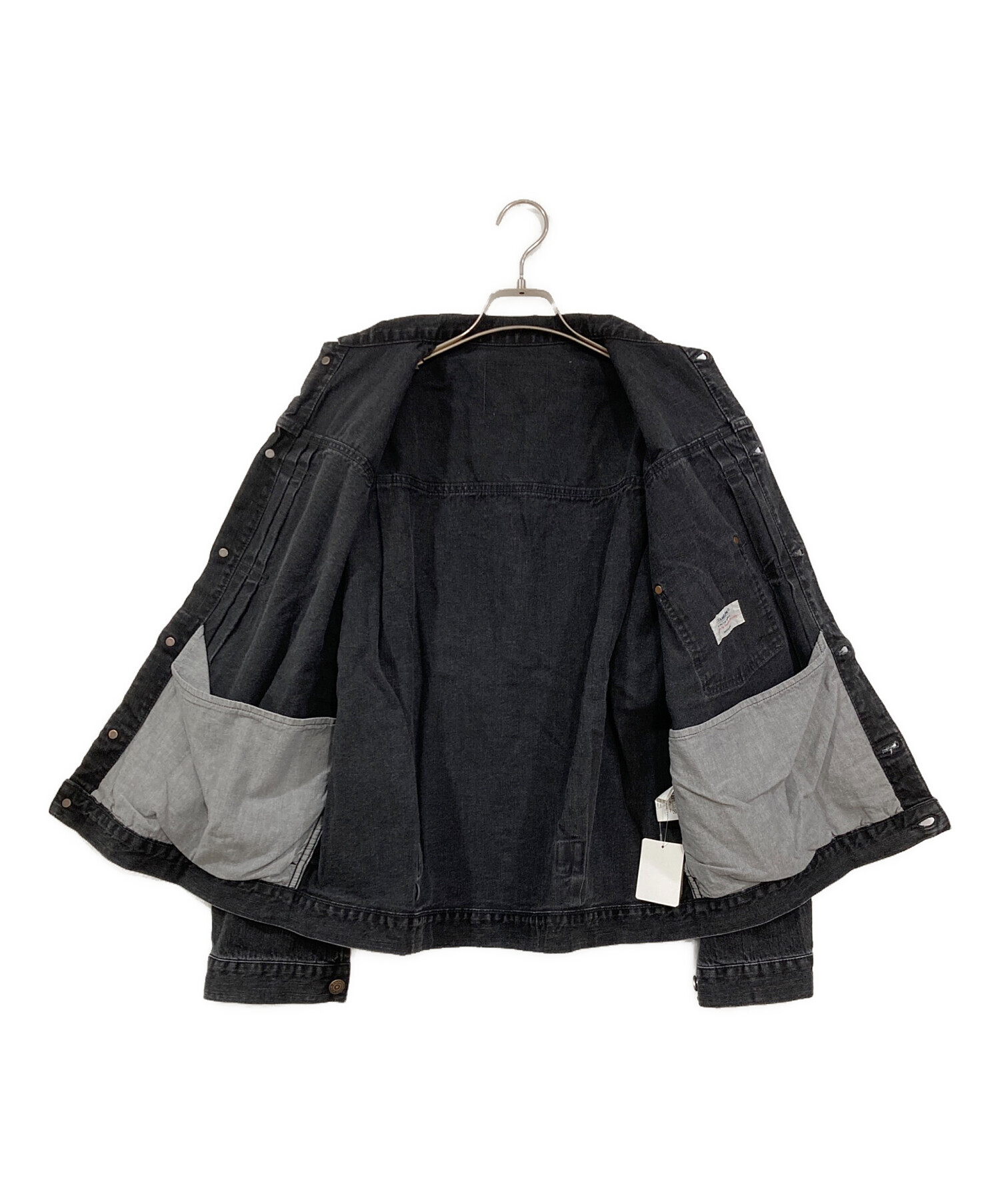 STAMMBAUM BLACK DENIM JACKET アパルトモン STAMMBAUM BLACK DENIM