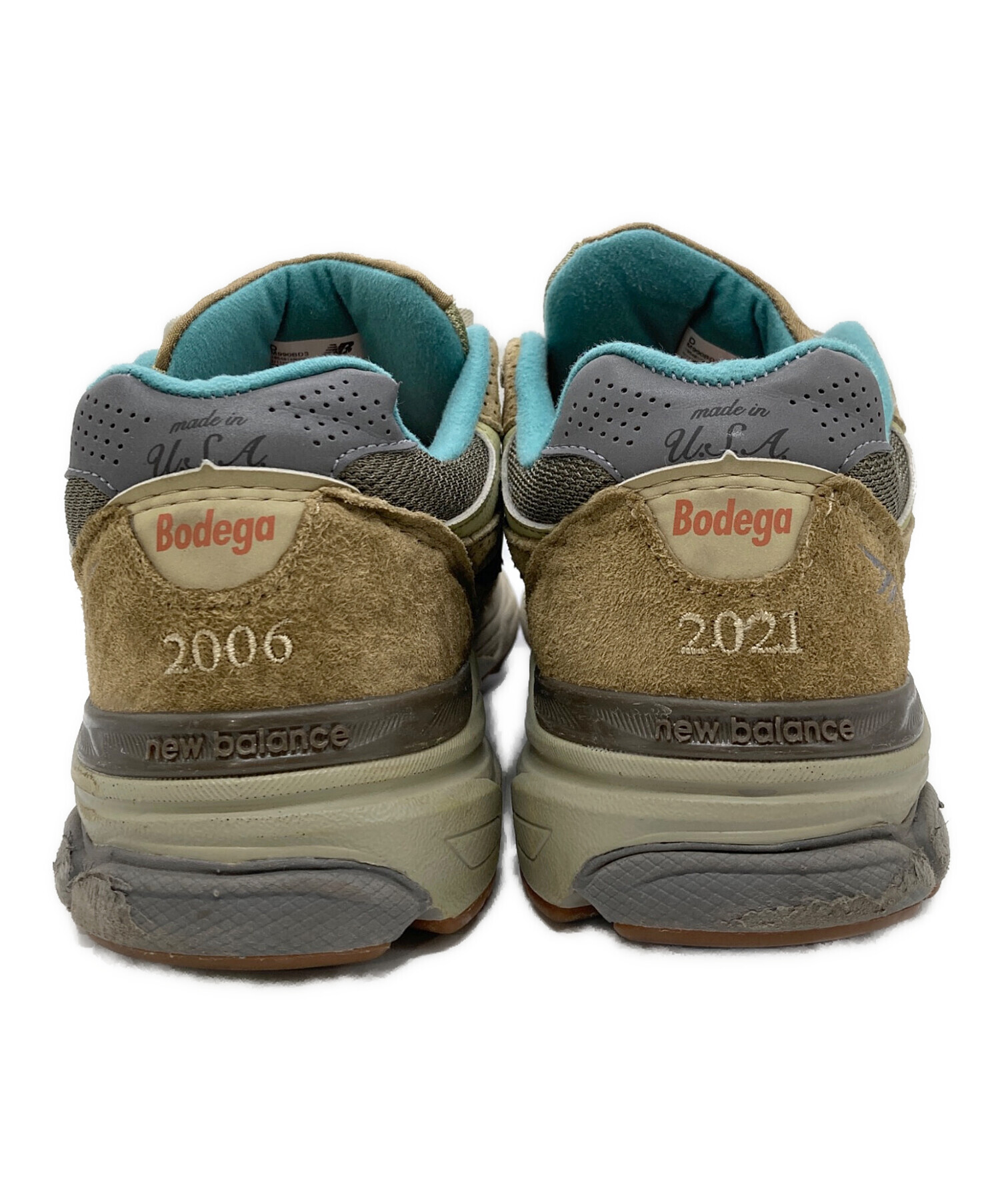 Bodega スニーカー 、990V3ボデガ、ニューバランス 中古・古着通販】NEW BALANCE (ニューバランス) BODEGA (ボデガ) 990v3