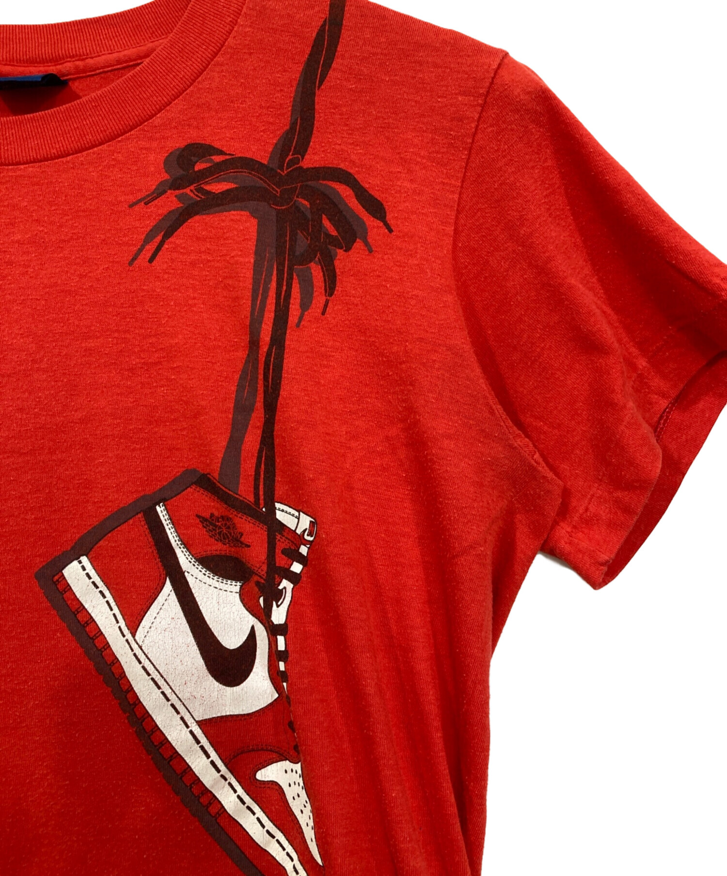 中古・古着通販】NIKE (ナイキ) ジョータン肩掛けTシャツ レッド 