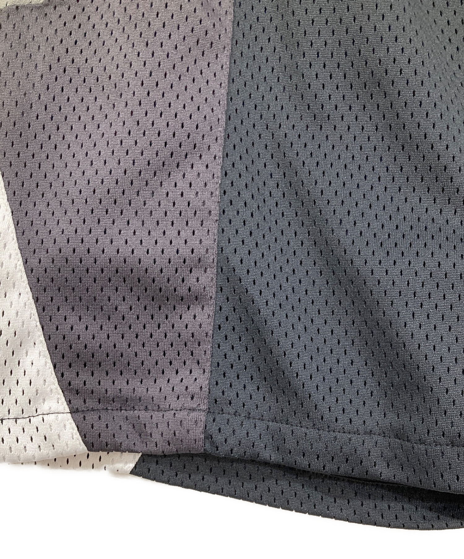 中古・古着通販】KITH (キス) harden panelled mesh short ブラック