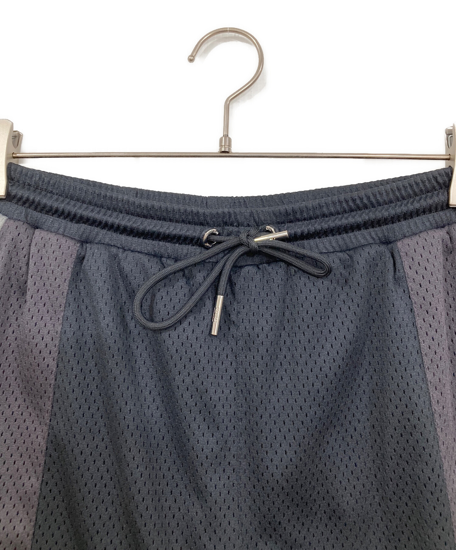 中古・古着通販】KITH (キス) harden panelled mesh short ブラック