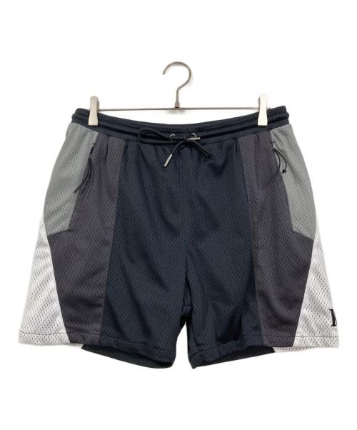 中古・古着通販】KITH (キス) harden panelled mesh short ブラック