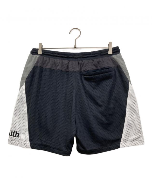 中古・古着通販】KITH (キス) harden panelled mesh short ブラック