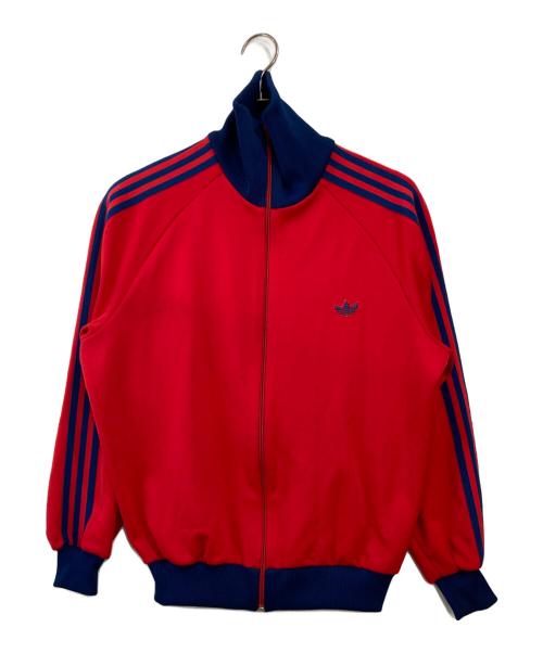 ADIDAS ADS-4F 4号 トラックジャケット 80s 古着 アディダス 中古・古着通販】adidas (アディダス) 80s トラックジャケット レッド